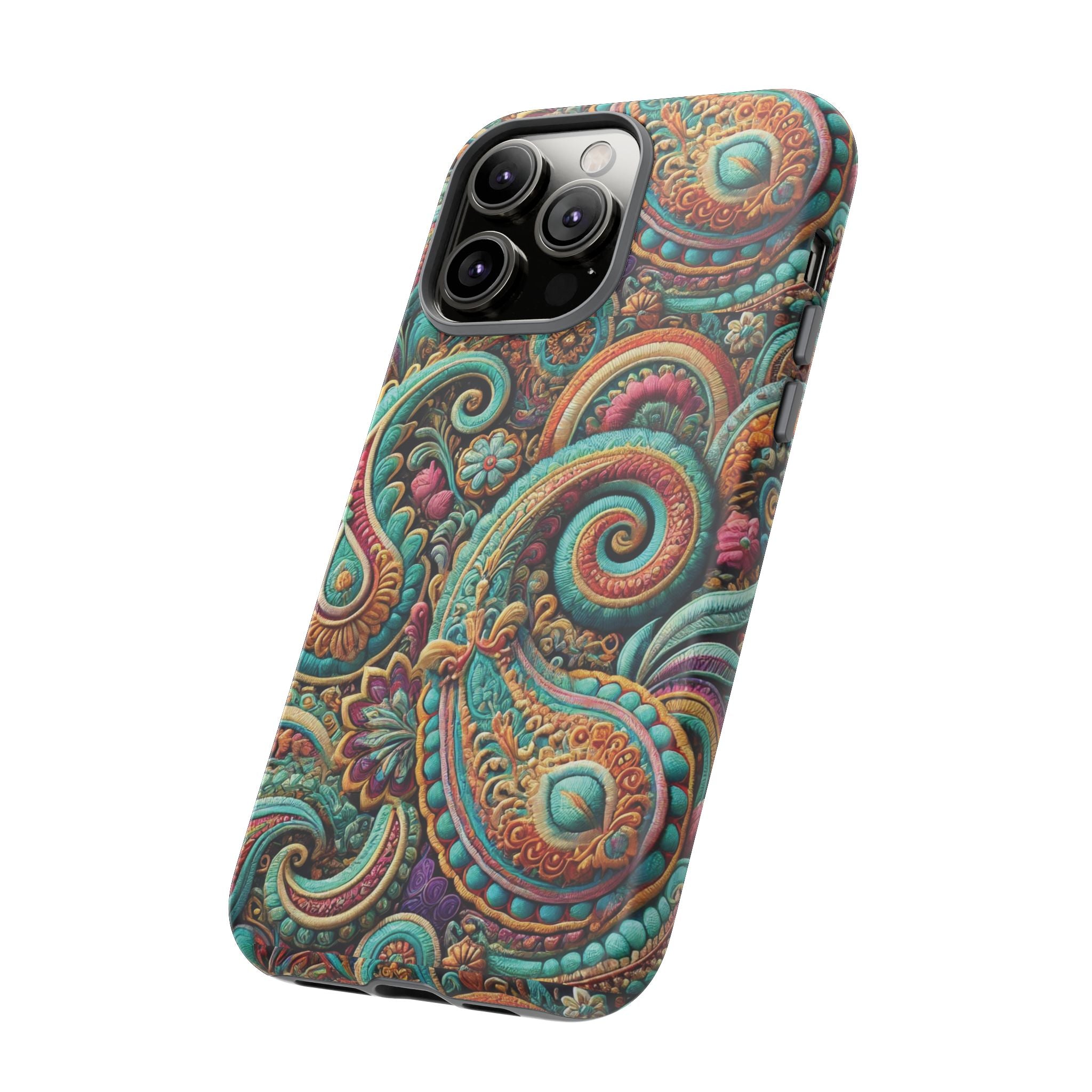 Best Paisley Phone Case Tough, Faithful Phone Cases & Religious iPhone Accessories: Protect Your Device & Show Perfect Gift for Her