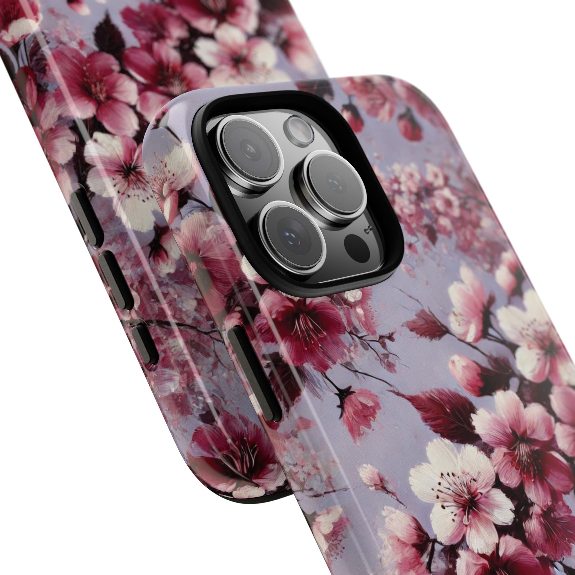 Lavender Floral Fall Phone Case for iPhone 16 pro15 14 13 12  21 23 Samsung, and Pixel | Stylish Protective Cover Gift for Her Perfect for Floral Lover
