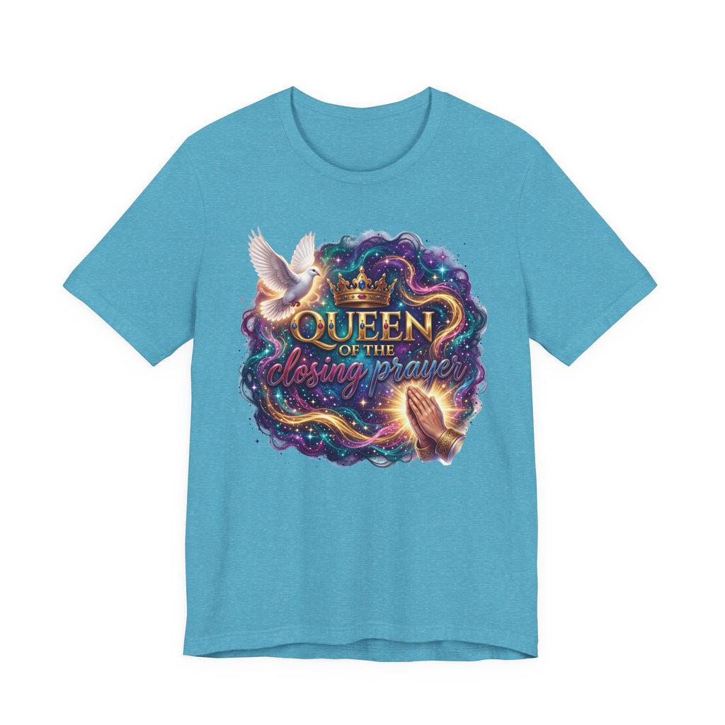 T-shirt chrétien « Reine de la prière finale » | T-shirt d'église amusant pour femme | T-shirt graphique sur le thème de la foi