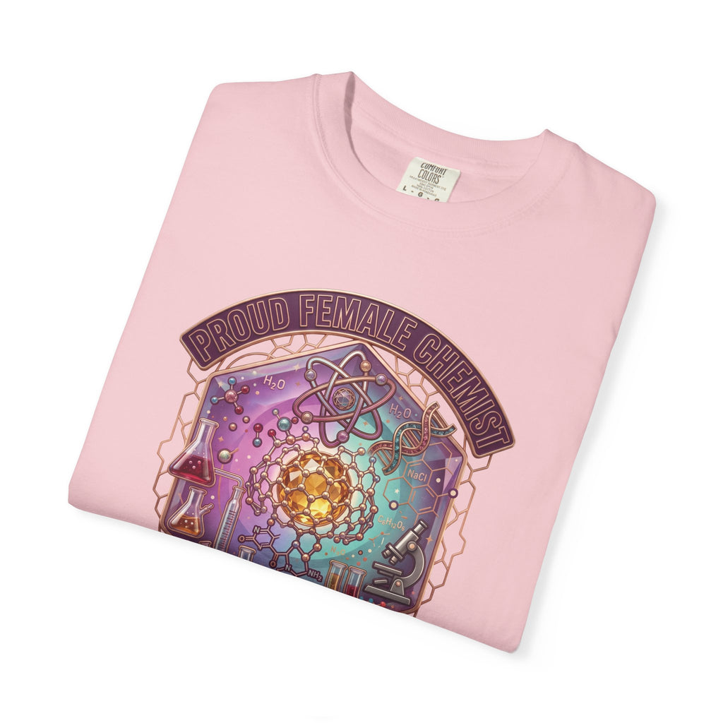 T-Shirt 'Unstoppable' Scientist Leader Achiever Graphic Tee Proud Chemist. Scientist. Leader. Unstoppable. STEM Graphic Tee