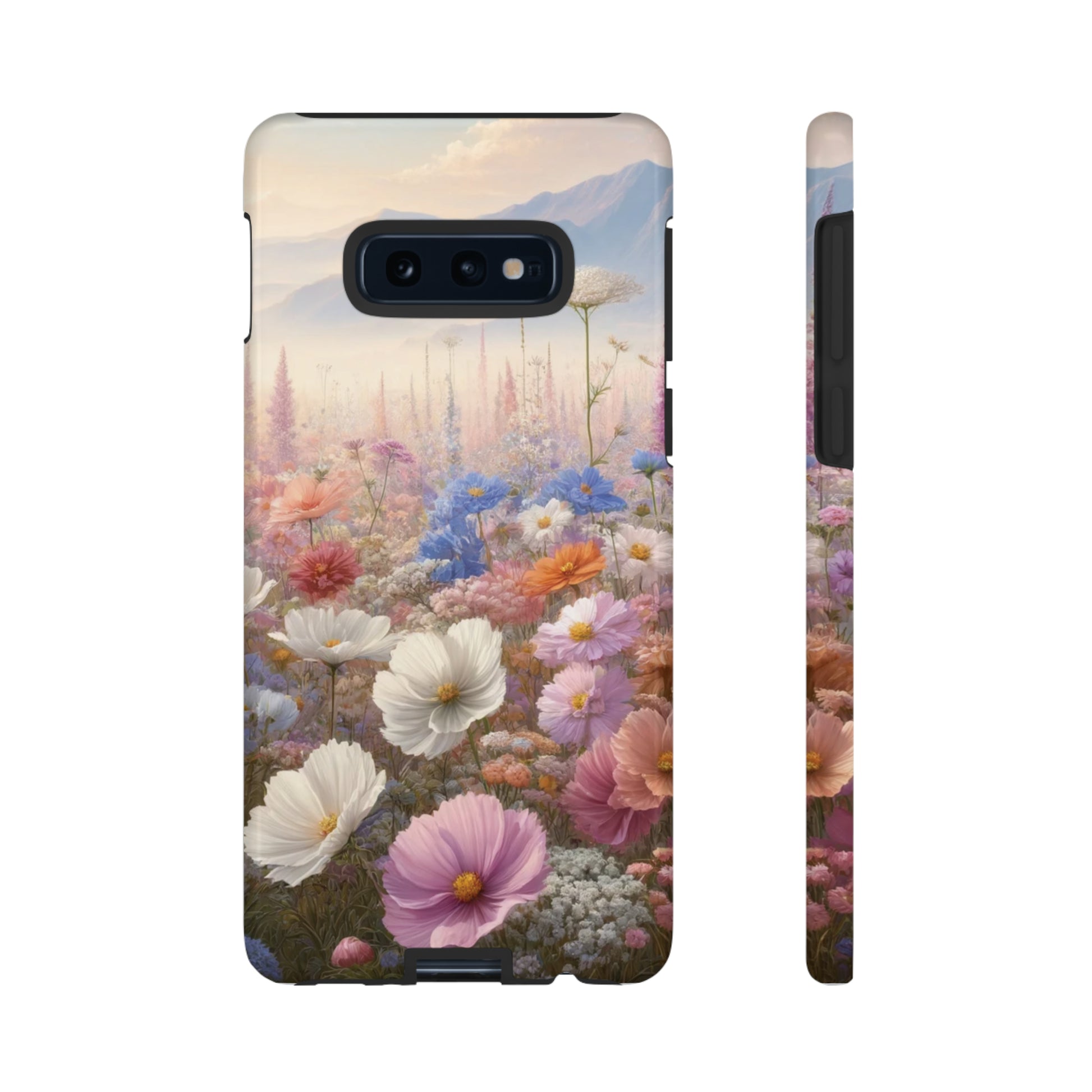 Phone Case Floral Boho Luxury Tough Case Floral Elegant Durable Stylish for Modern Devices iPhone 15, Samsung iPhone Samsung Accessory Gift for Her.
