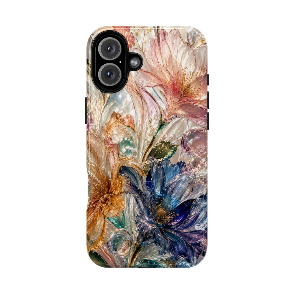 Watercolor Floral Artwork phone case | Tough Magnetic Cases