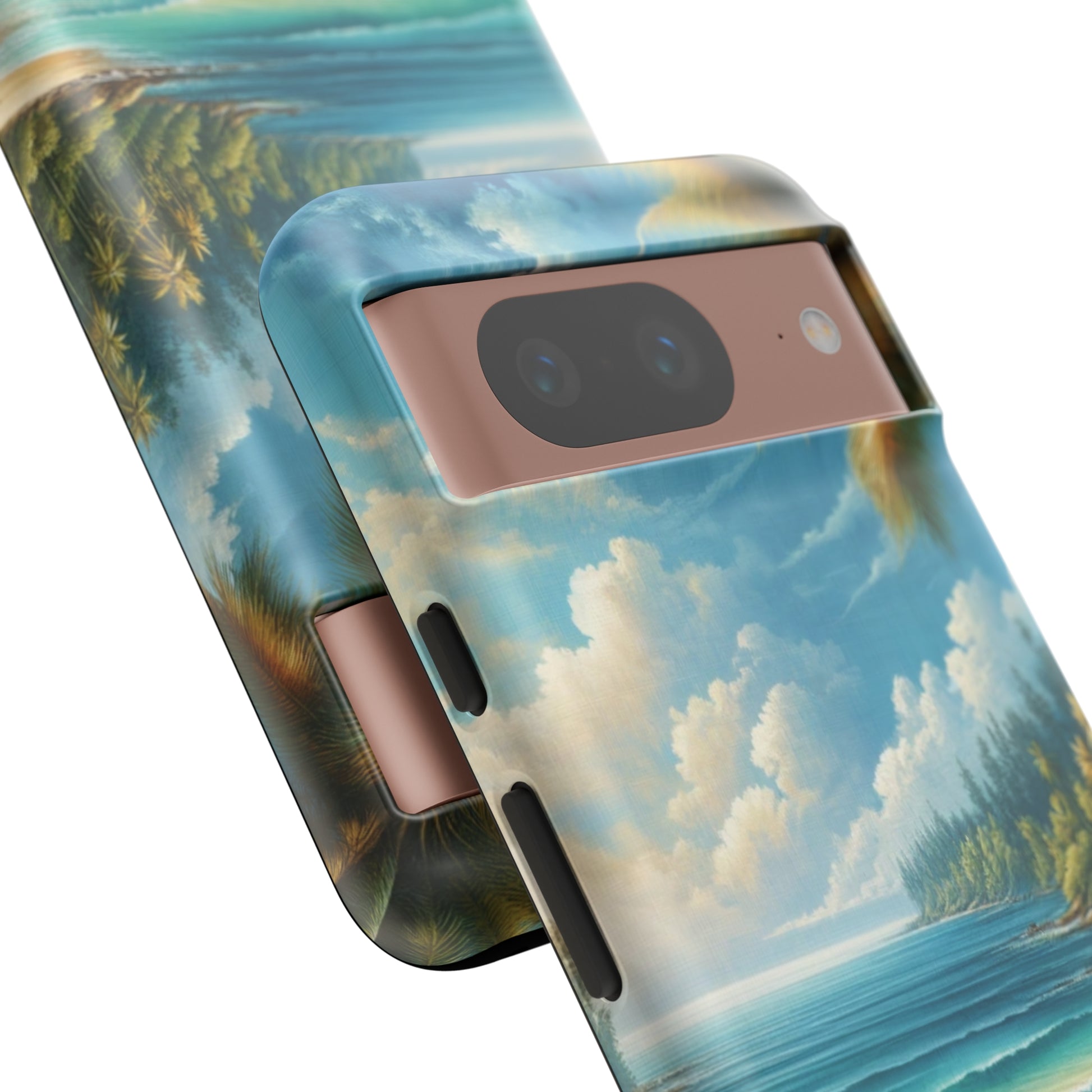 Coastal Serenity Ocean Beach View Protective Phone Case Gift for Her Phone 15, Samsung iPhone Samsung Gift for Her Case iPhone 15, Samsung iPhone Samsung Accessory Gift for Her.