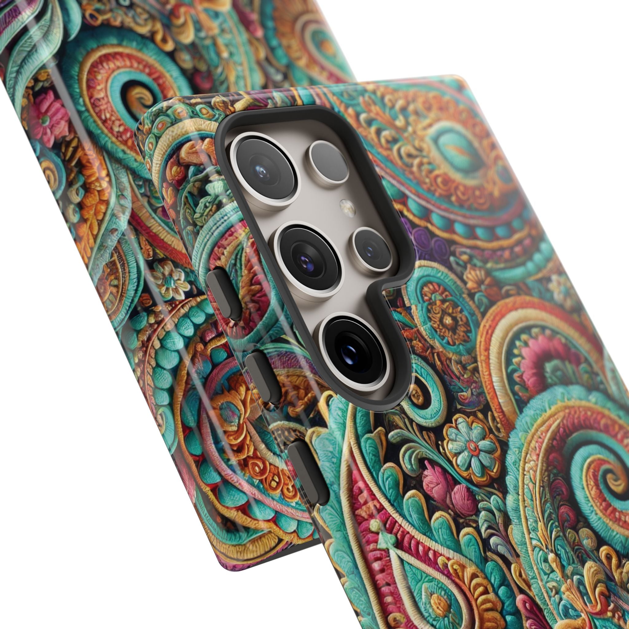 Best Paisley Phone Case Tough, Faithful Phone Cases & Religious iPhone Accessories: Protect Your Device & Show Perfect Gift for Her