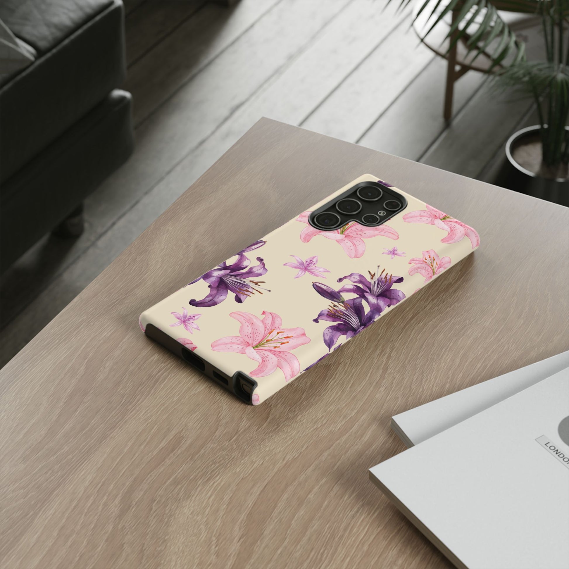 Blooming Tiger Lily Phone Case - Compatible with iPhone, Samsung, and Pixel | Stylish Protective Cover Gift for Her Perfect for Floral Lover
