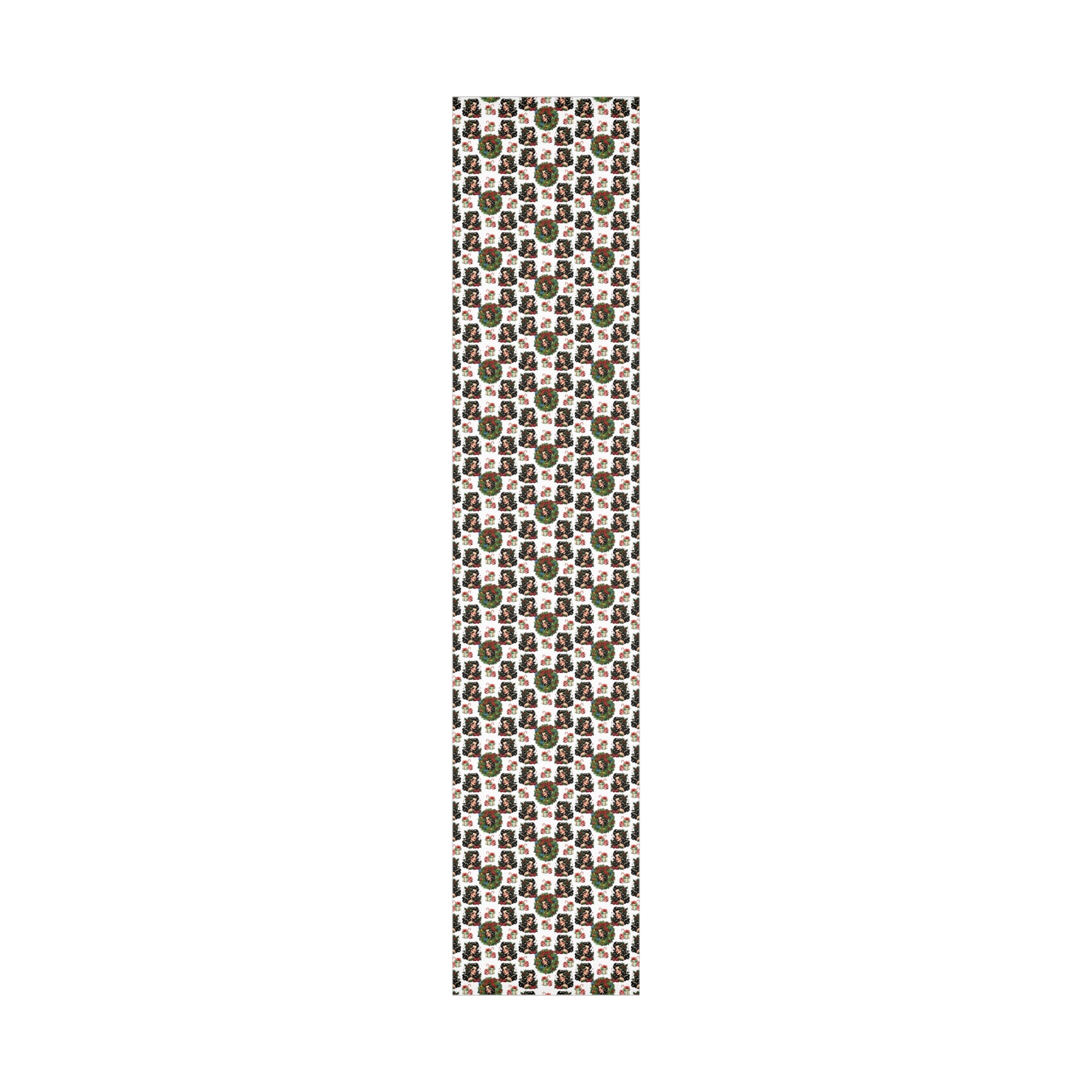 Retro Women Christmas Theme Wrapping Paper Vintage-Inspired Gift Wrap Perfect for Christmas Gifts and Special Occasions, Moms Gift - MRSBYVALLE