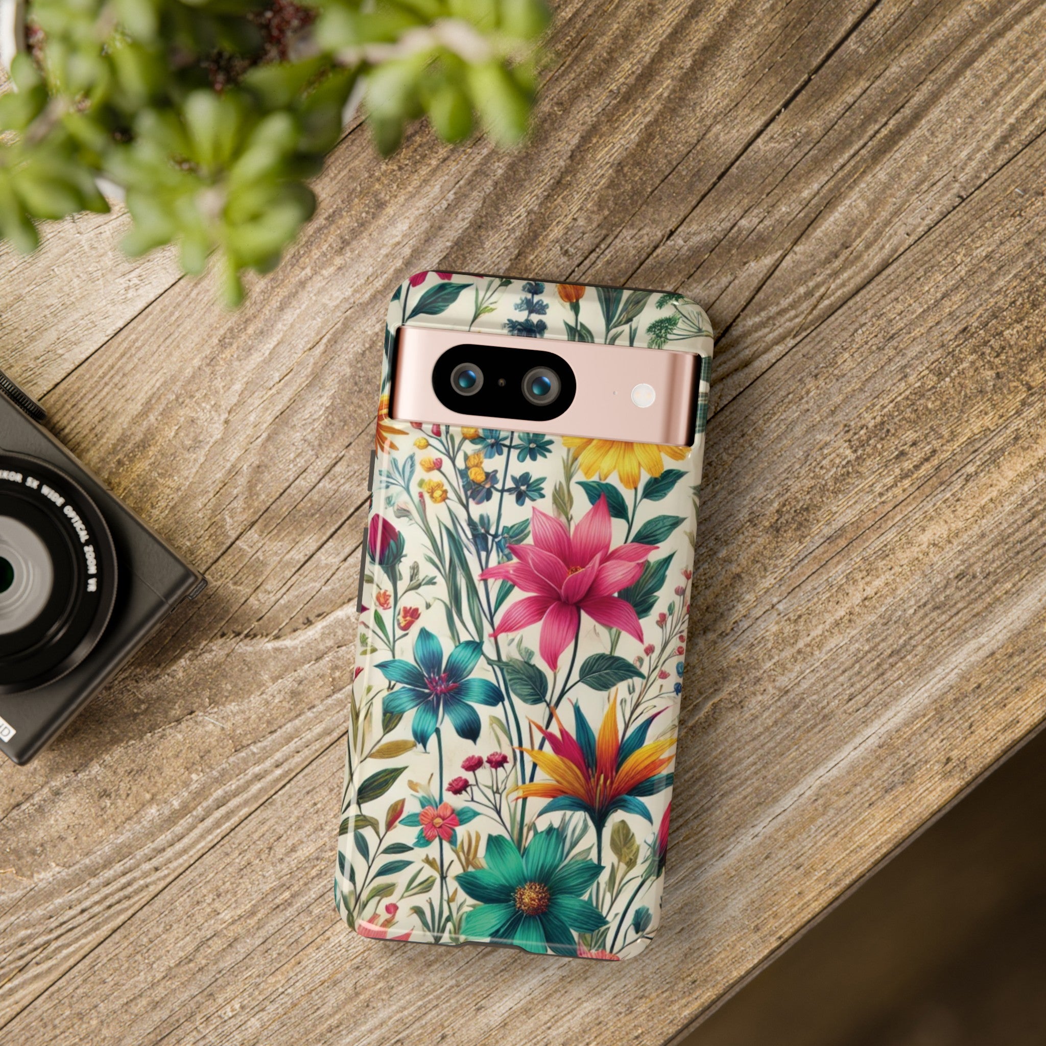 Wildflowers Boho Chic Design Phone Case - Stylish, Protective Cover for All Models Gift for Mom Accessory Gift for Her