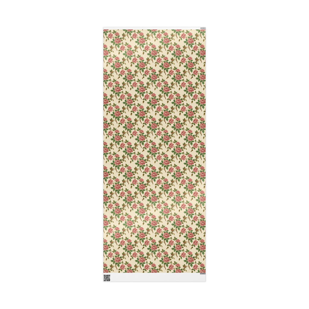 Franciscan Roses Gift Wrap | Vintage Floral Wrapping Paper for Gifts