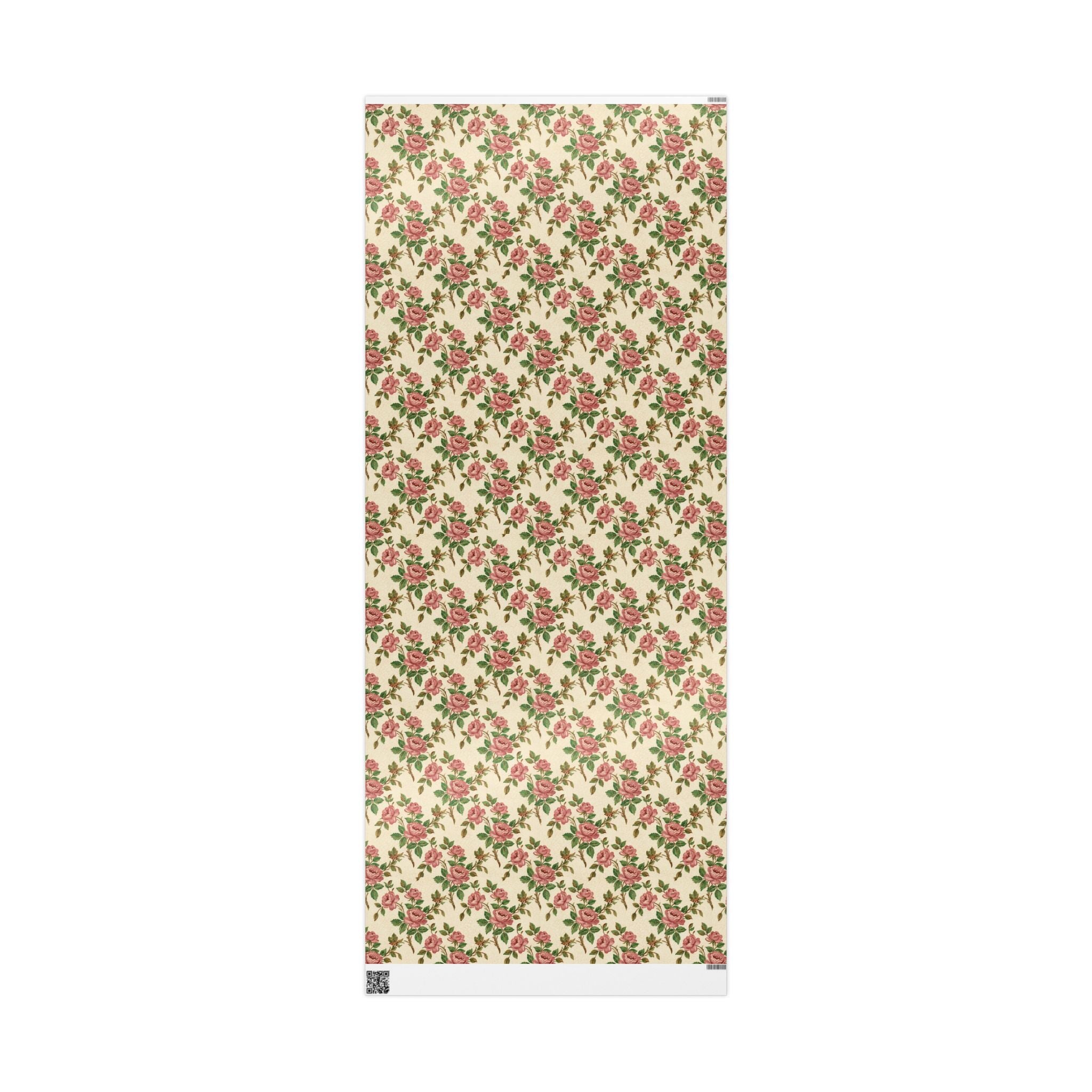 Franciscan Roses Gift Wrap | Vintage Floral Wrapping Paper for Gifts