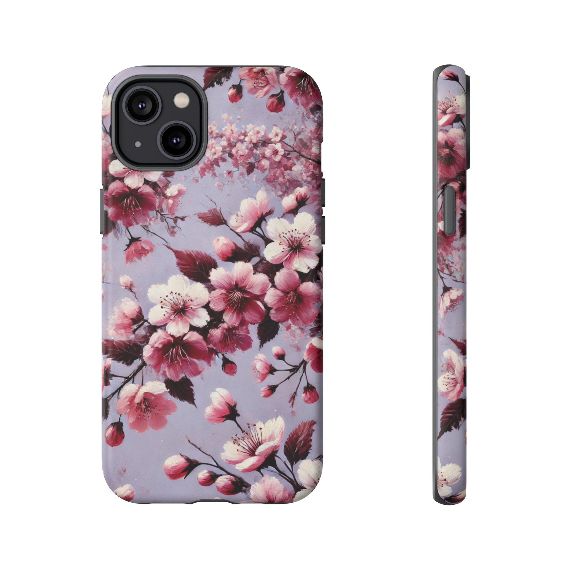 Lavender Floral Fall Phone Case for iPhone 16 pro15 14 13 12  21 23 Samsung, and Pixel | Stylish Protective Cover Gift for Her Perfect for Floral Lover