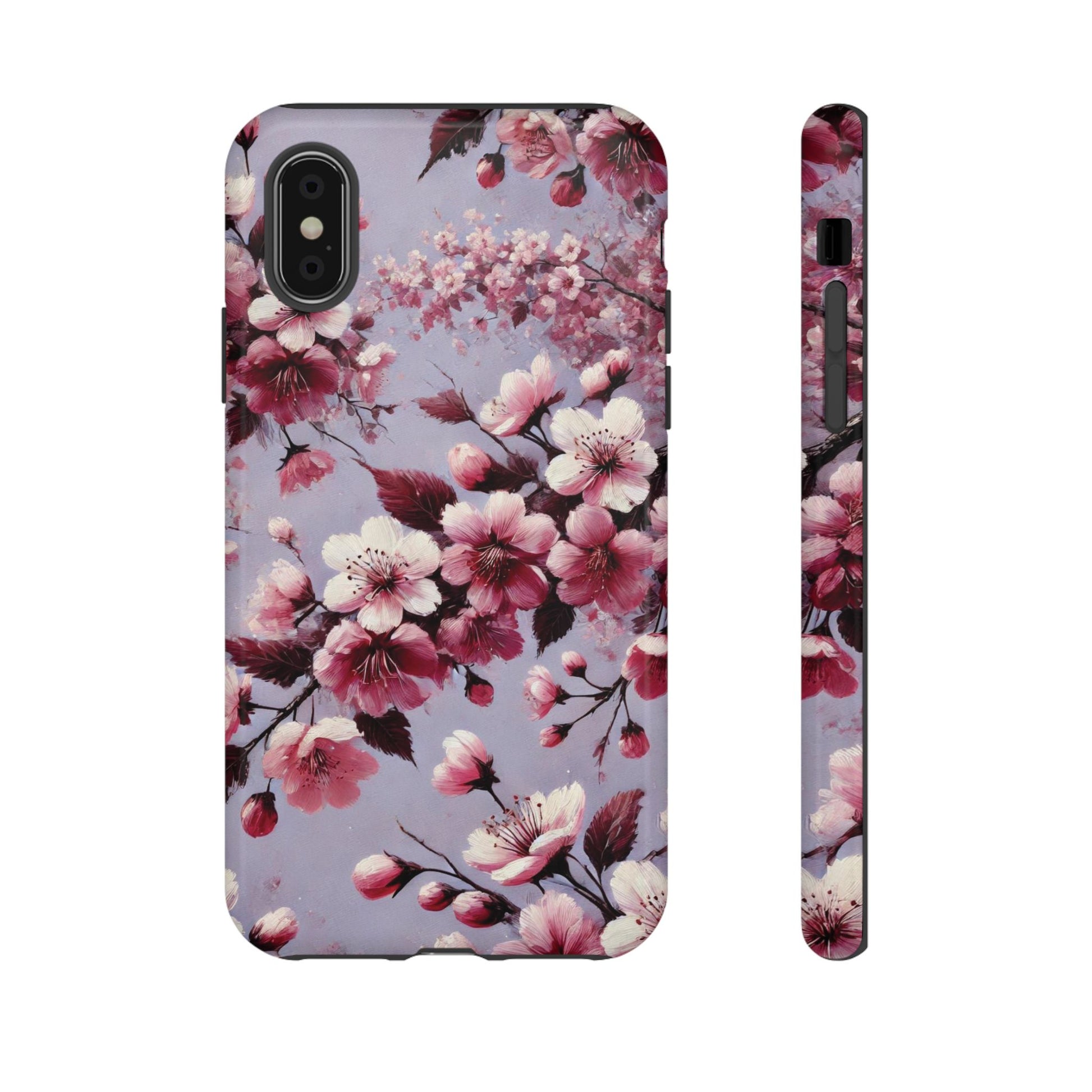 Lavender Floral Fall Phone Case for iPhone 16 pro15 14 13 12  21 23 Samsung, and Pixel | Stylish Protective Cover Gift for Her Perfect for Floral Lover - MRSBYVALLE