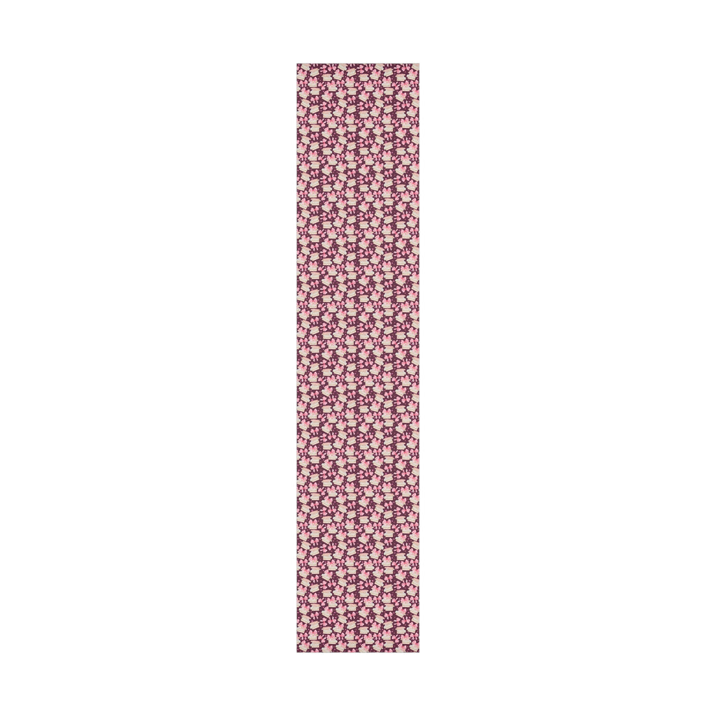 Coquette Pink Bows Books Plum Wrapping Paper Festive Holiday Gift Wrap with Perfect for Christmas Presents, Crafting, & Holiday Decor – Premium Quality - MRSBYVALLE