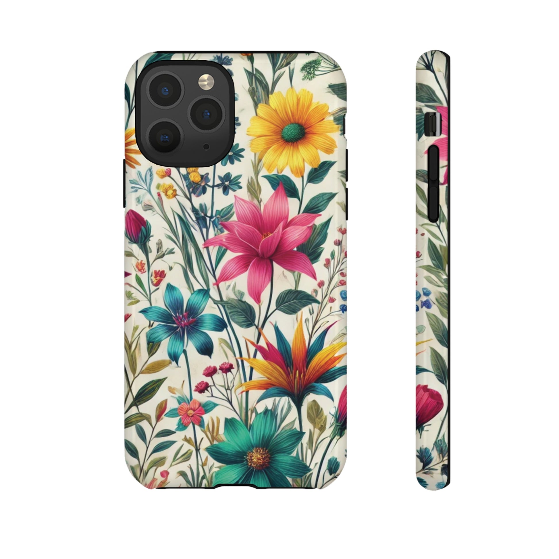 Wildflowers Boho Chic Design Phone Case - Stylish, Protective Cover for All Models Gift for Mom Accessory Gift for Her