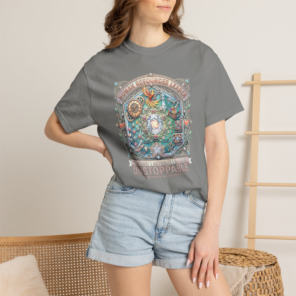 Human Resources Leader Inspirational Graphic T-Shirt  Motivational Nature Tee