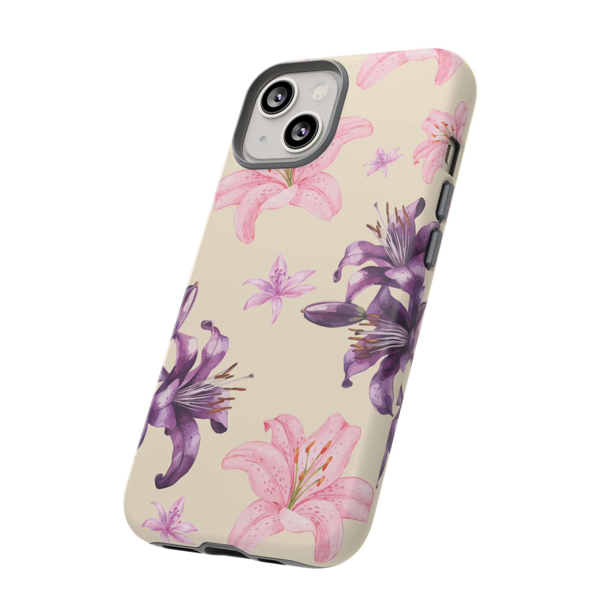 Blooming Tiger Lily Phone Case - Compatible with iPhone, Samsung, and Pixel | Stylish Protective Cover Gift for Her Perfect for Floral Lover