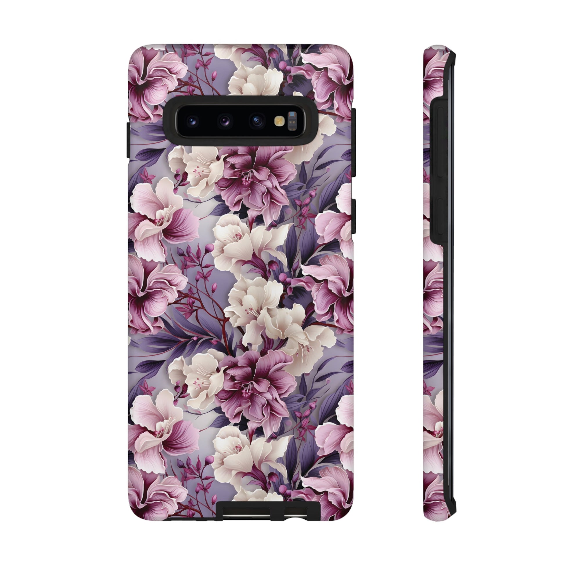 Lavender Flowers Protective Phone Case Gift for Her Phone 15, Samsung iPhone Samsung Gift for Her Case iPhone 15, Samsung