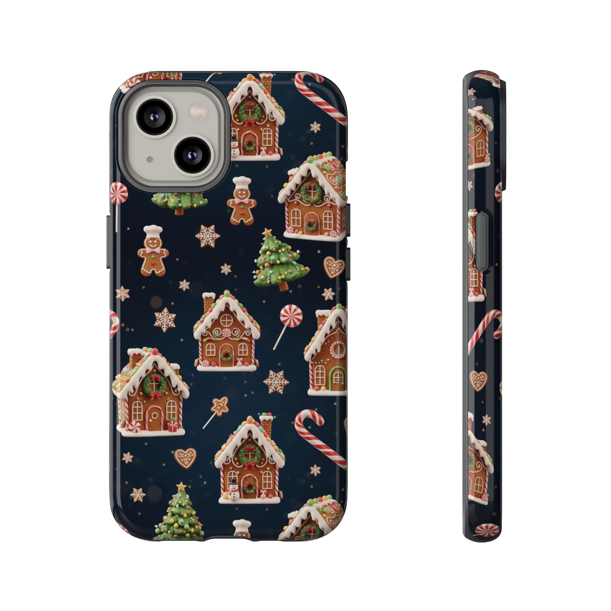 3D Gingerbread House Christmas Phone Case | Premium Holiday Gift Cover for iPhone 17, iPhone, and Samsung Galaxy Gift for Her or Him