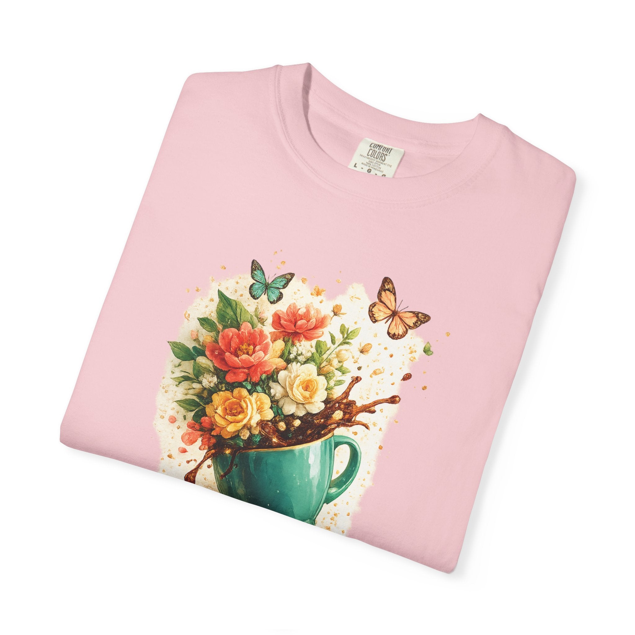 Let Yourself Bloom T-Shirt — Floral Watering Can Graphic Tee