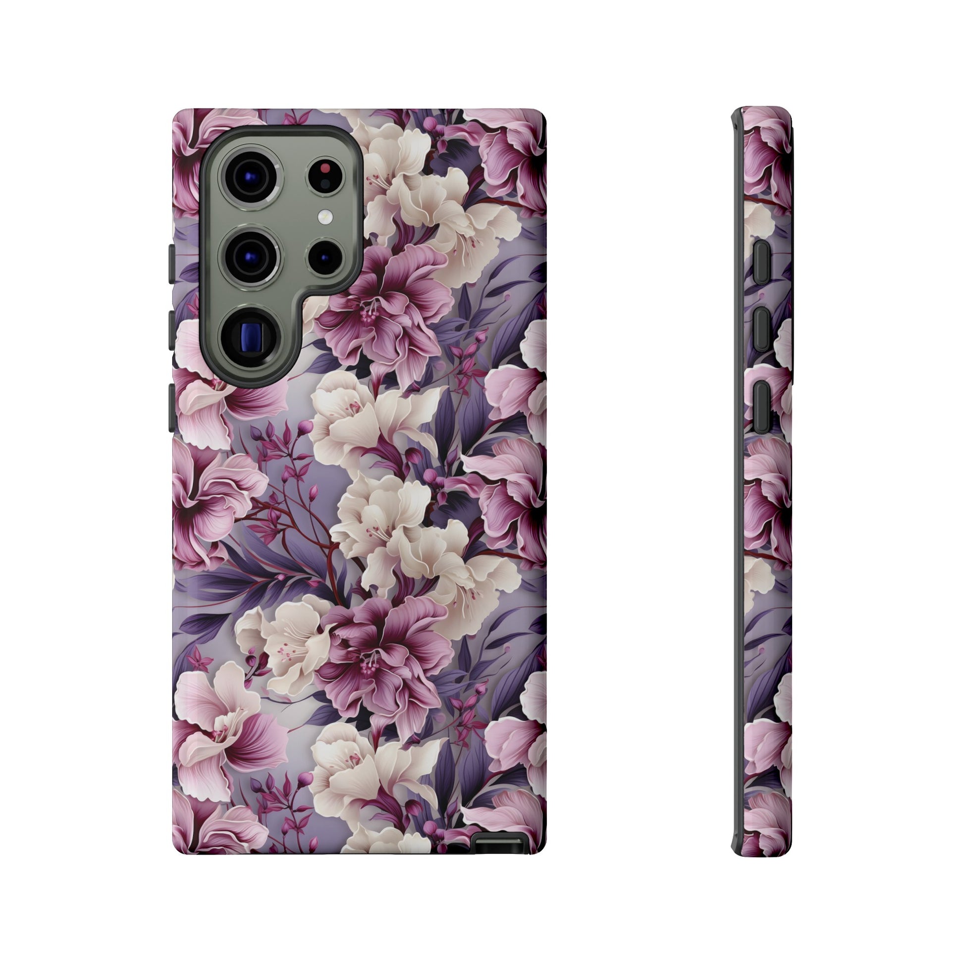 Lavender Flowers Protective Phone Case Gift for Her Phone 15, Samsung iPhone Samsung Gift for Her Case iPhone 15, Samsung