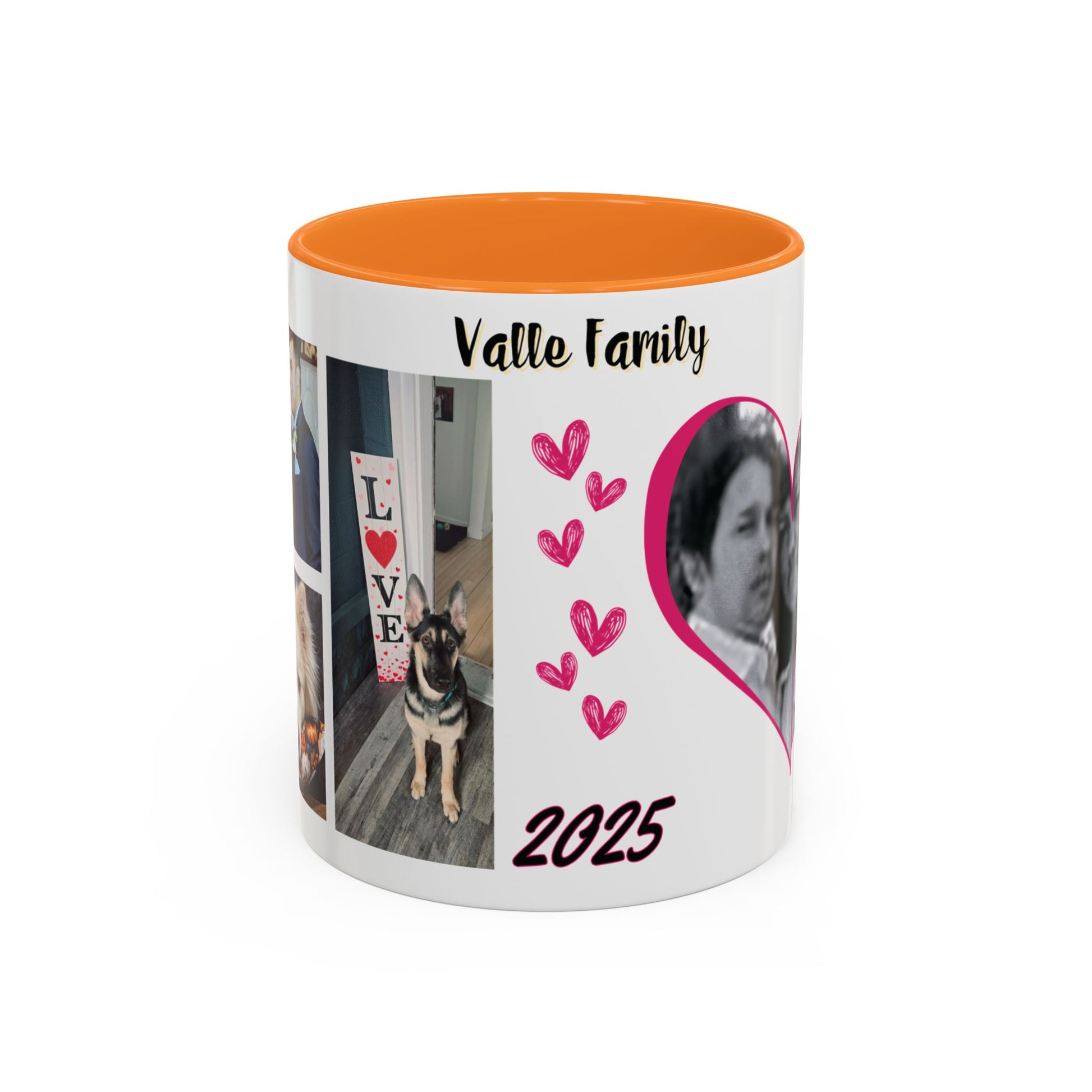 Personalized Photo Collage Coffee Mug, Custom Image Gift for Mom, Mother's Day Present, Colorful 15oz Cup, Birthday Mug, Custom Picture Mug Perfect Giift