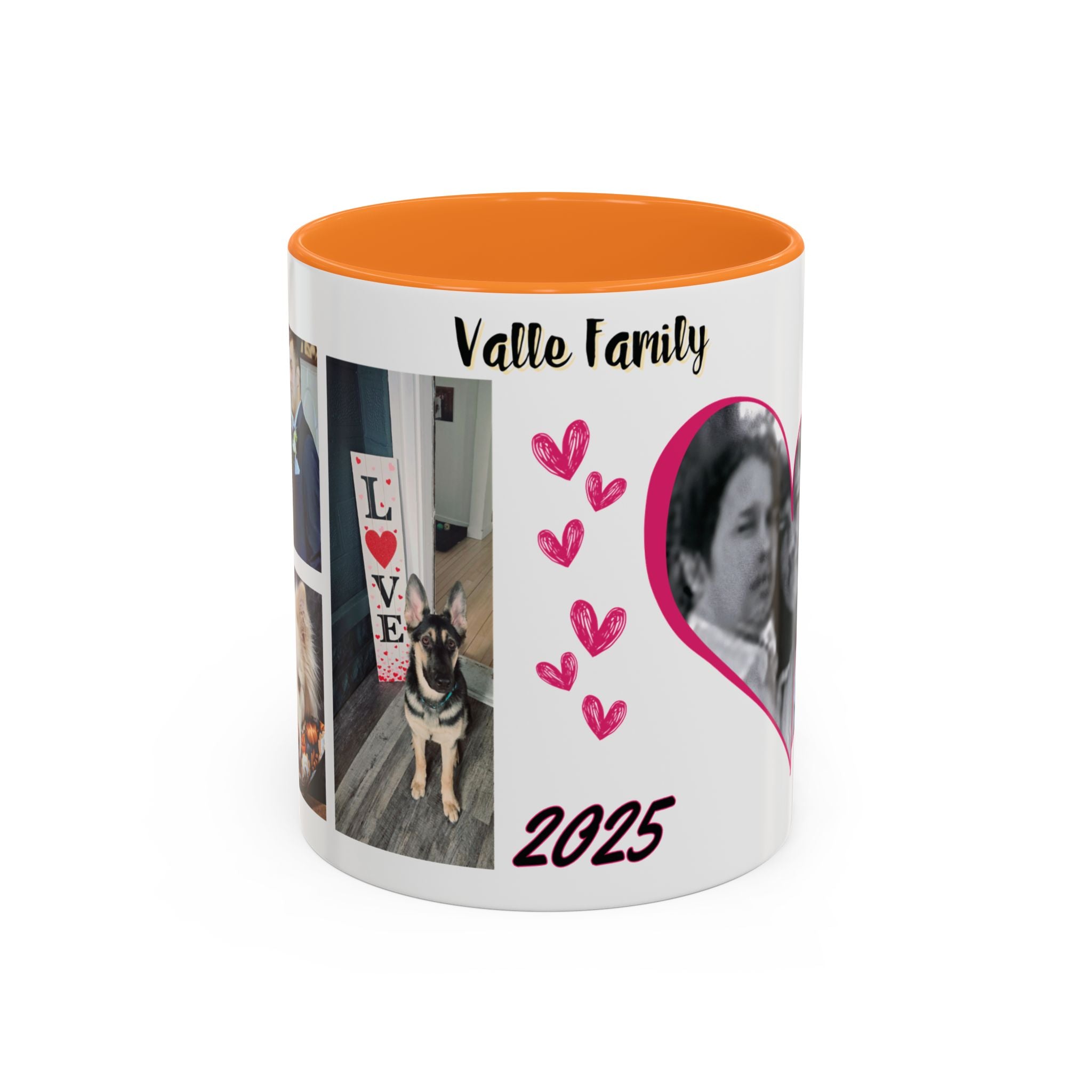 Personalized Photo Collage Coffee Mug, Custom Image Gift for Mom, Mother's Day Present, Colorful 15oz Cup, Birthday Mug, Custom Picture Mug Perfect Giift