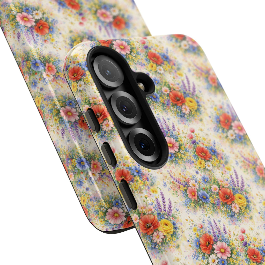 Watercolor Wildflowers Phone Case — Tough Cases