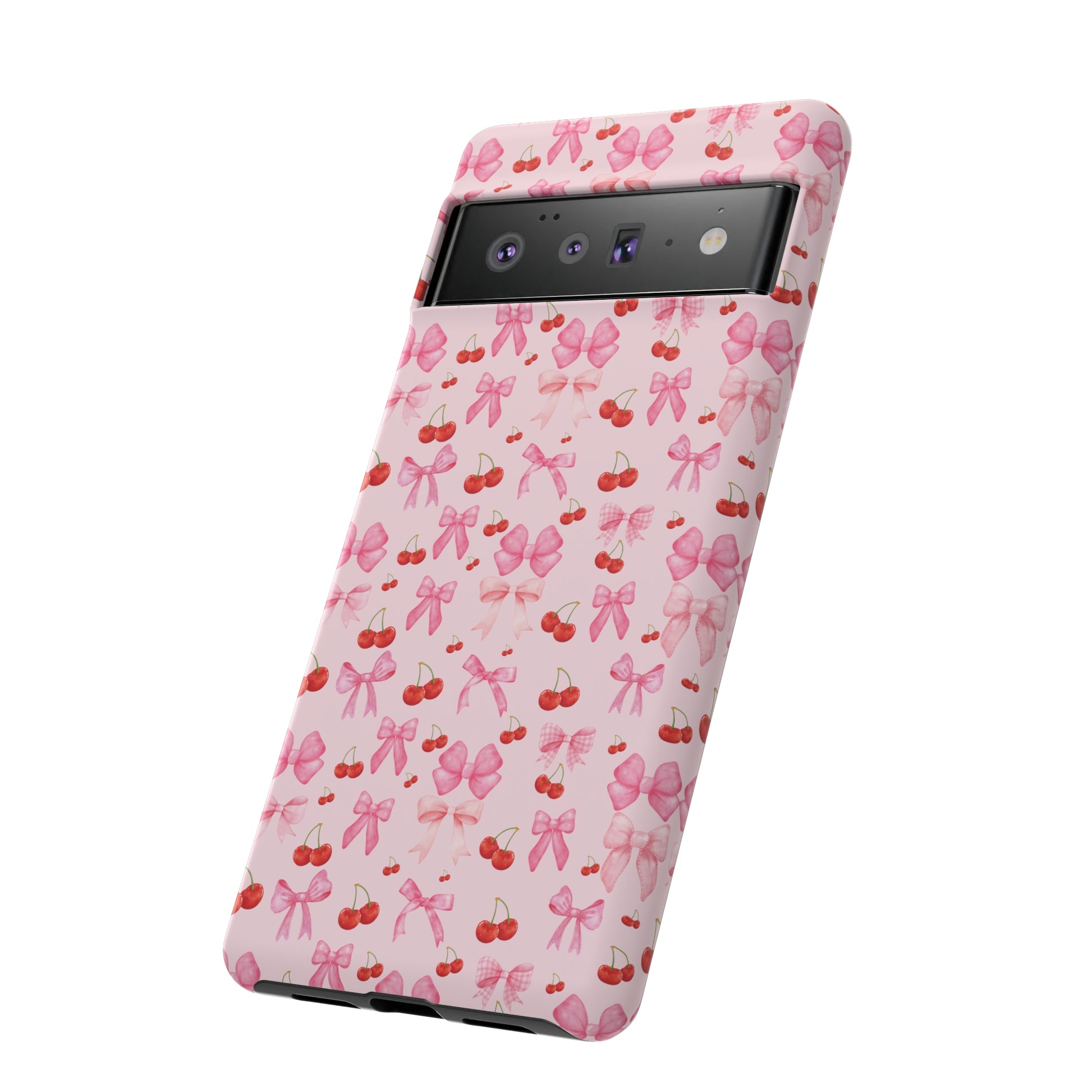 Coquette phone case Cherry Coquette Ribbon Bow iPhone Case Fruity, Girly Gift for Her Phone 15, Samsung iPhone Samsung Gift for Her Case iPhone 15, Samsung iPhone Samsung Accessory Gift for Her.