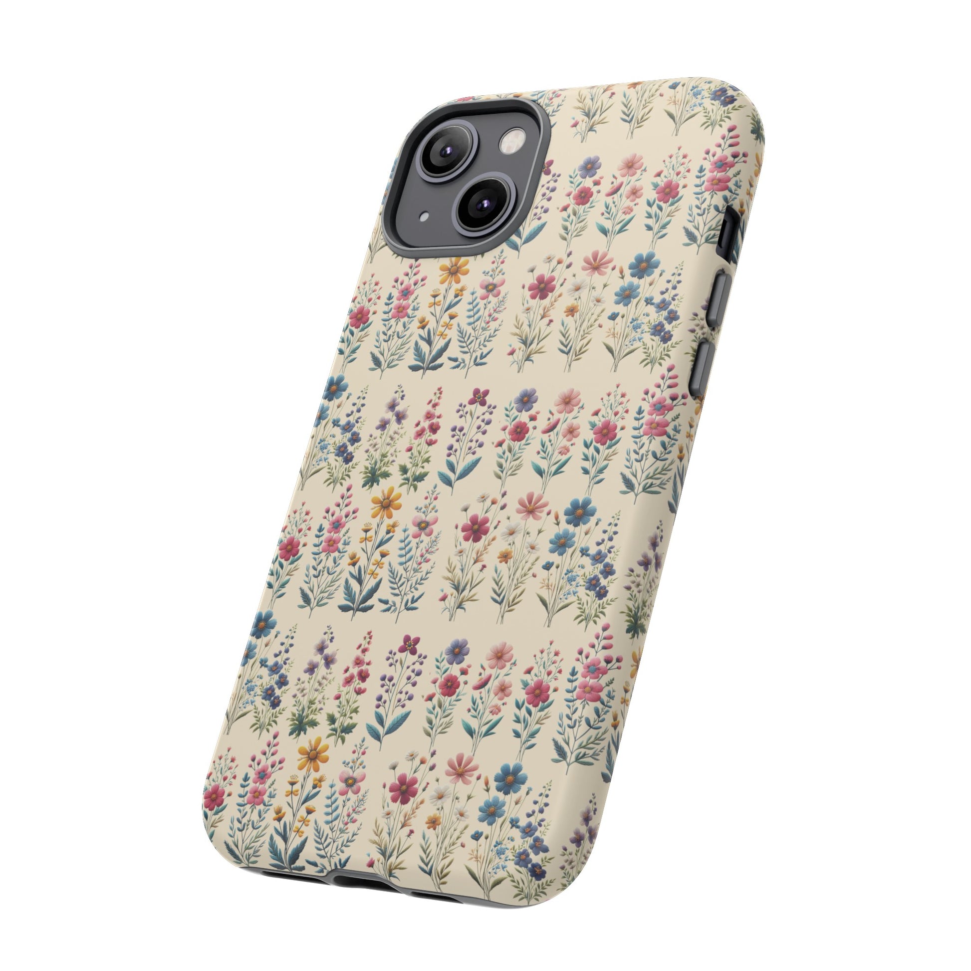 Best Beautiful Wildflower Phone Case Floral Design for iPhone, Galaxy, and Google Durable Protection Gift for Her Case iPhone 15, Samsung iPhone Gift for Her