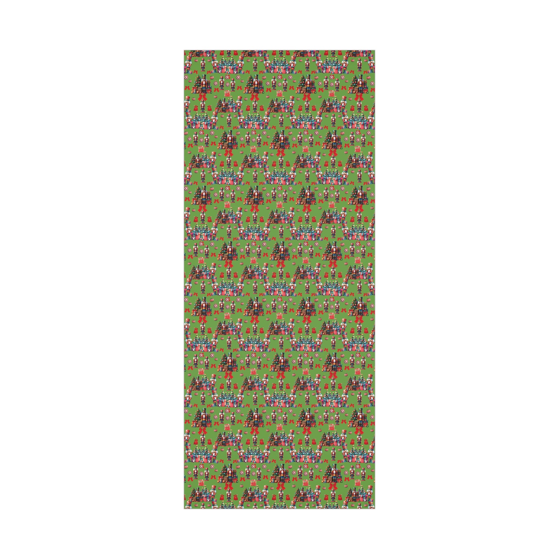 Nutcrackers Christmas Wrapping Paper | Classic Holiday Designs | Nostalgic Gift Wrap | Mid-Century Holiday Patterns | Unique Retro Christmas Decorations | Festive Retro Style Christmas - MRSBYVALLE