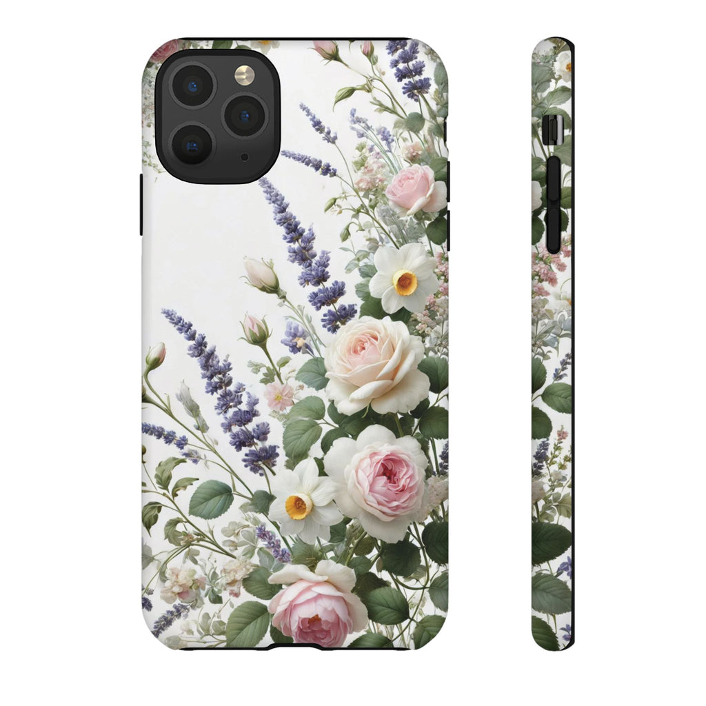 Boho Floral Fall Phone Case for iPhone 16 pro15 14 13 12  21 23 Samsung, and Pixel | Stylish Protective Cover Gift for Her Perfect for Floral Lover