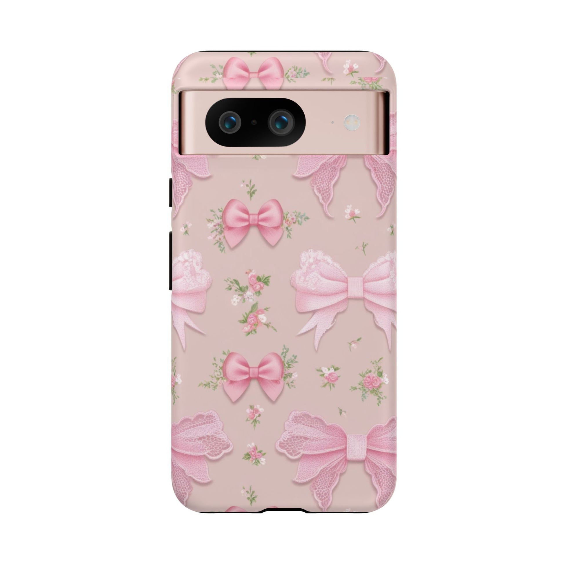 Luxury Pink Bow Phone Case – Cute & Protective Cover for iPhone & Samsung Gift for Her