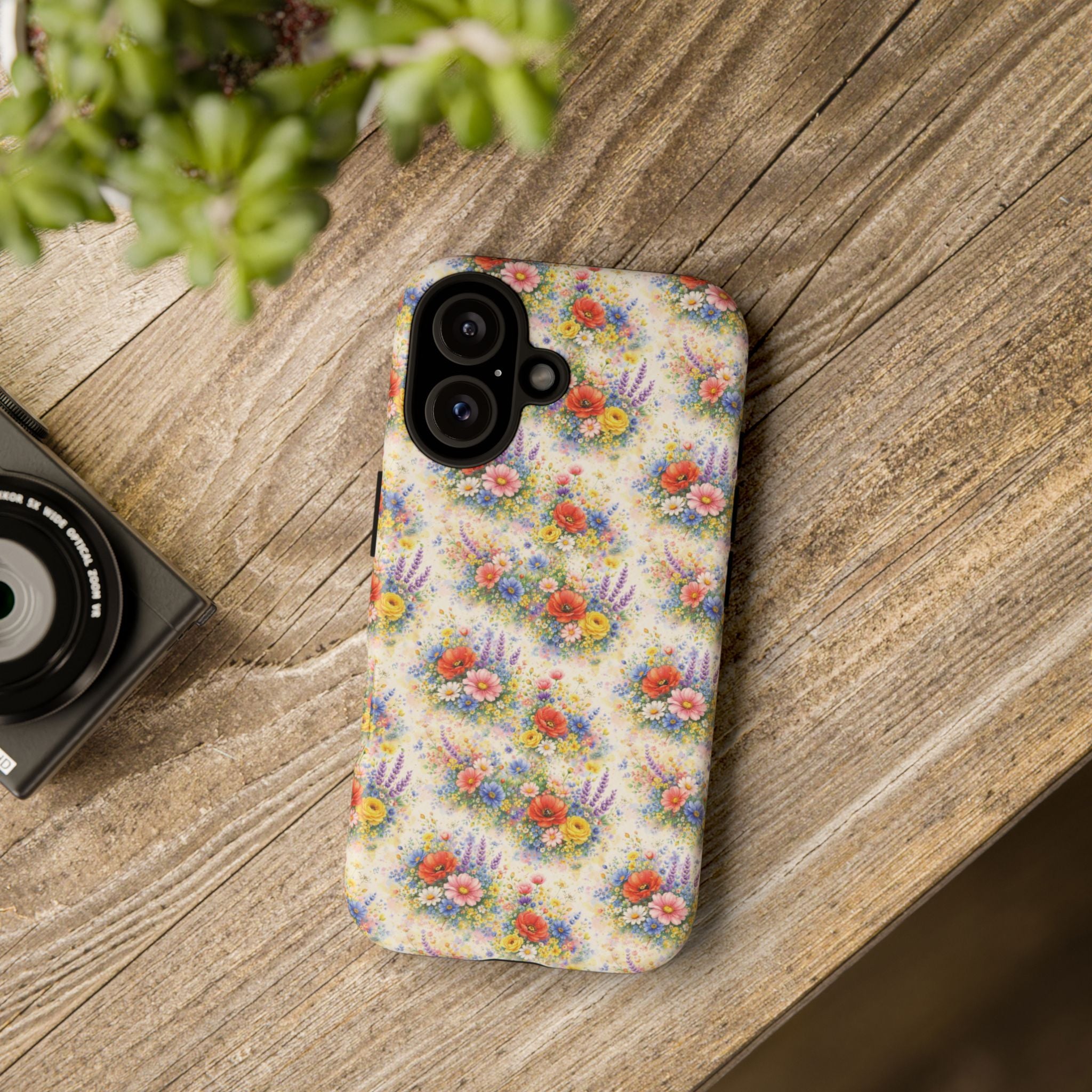 Watercolor Wildflowers Phone Case — Tough Cases