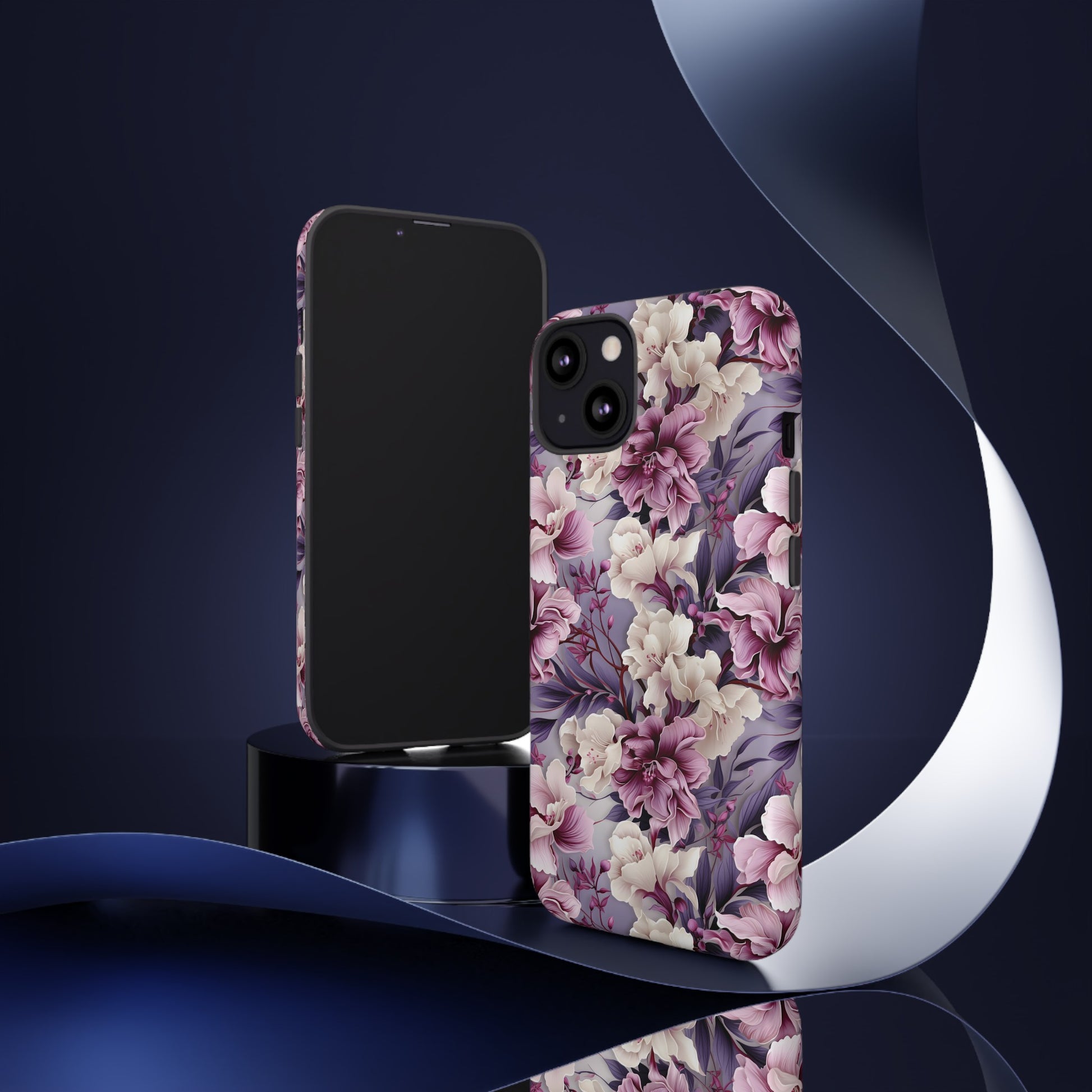 Lavender Flowers Protective Phone Case Gift for Her Phone 15, Samsung iPhone Samsung Gift for Her Case iPhone 15, Samsung