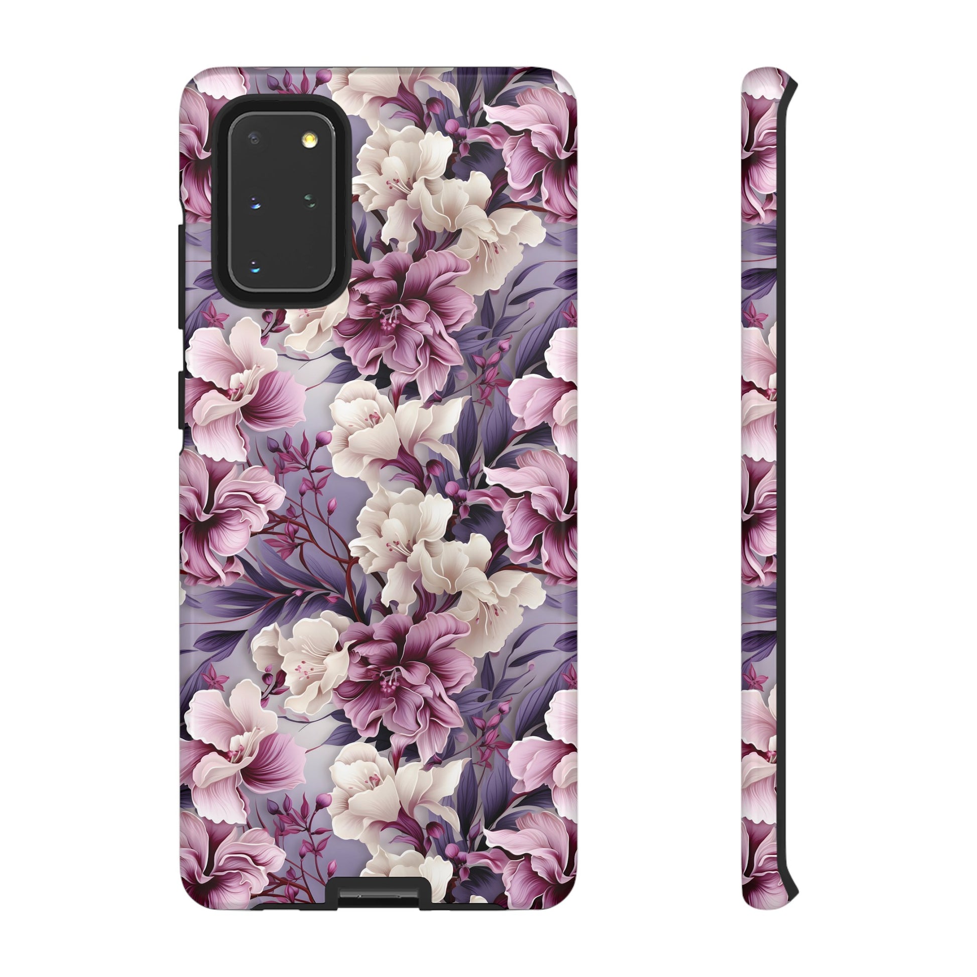 Lavender Flowers Protective Phone Case Gift for Her Phone 15, Samsung iPhone Samsung Gift for Her Case iPhone 15, Samsung