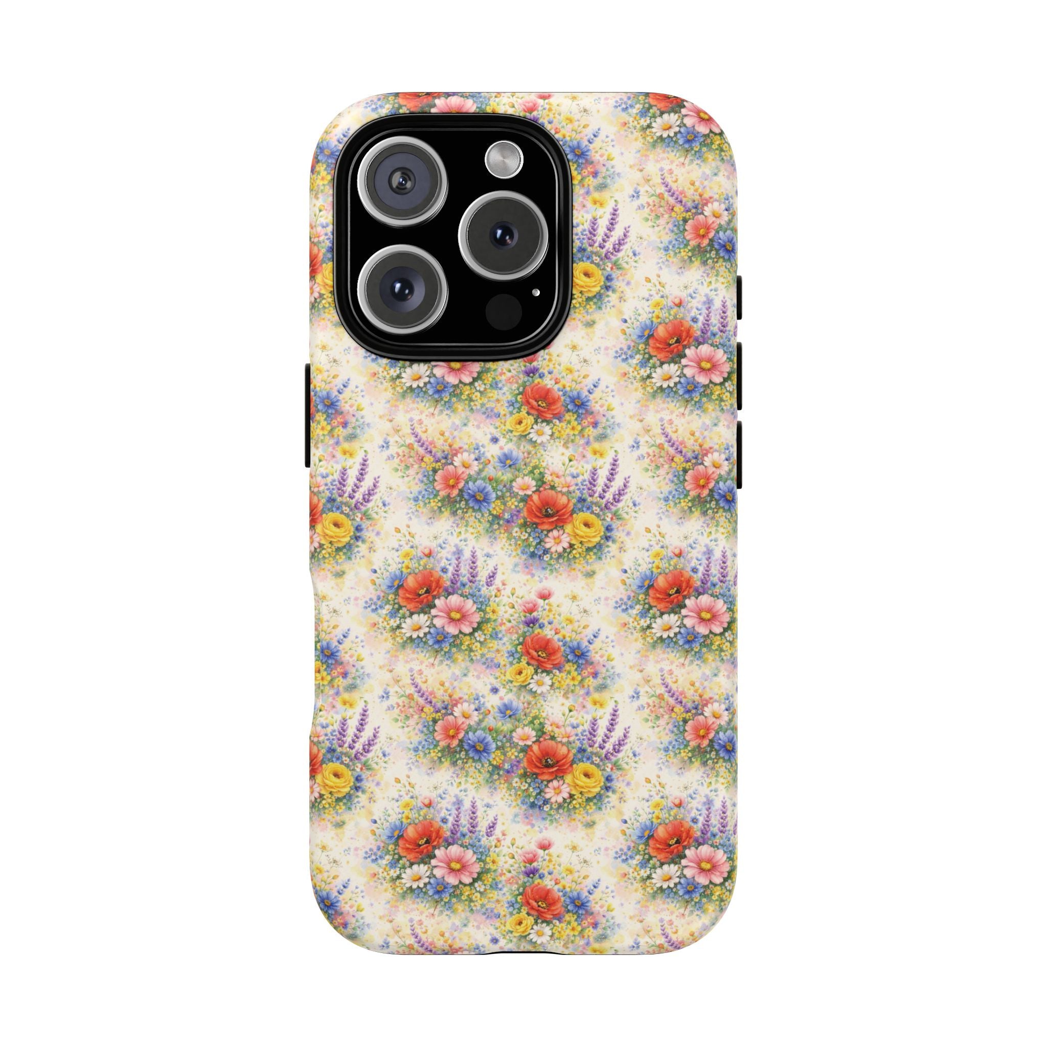 Watercolor Wildflowers Phone Case — Tough Cases