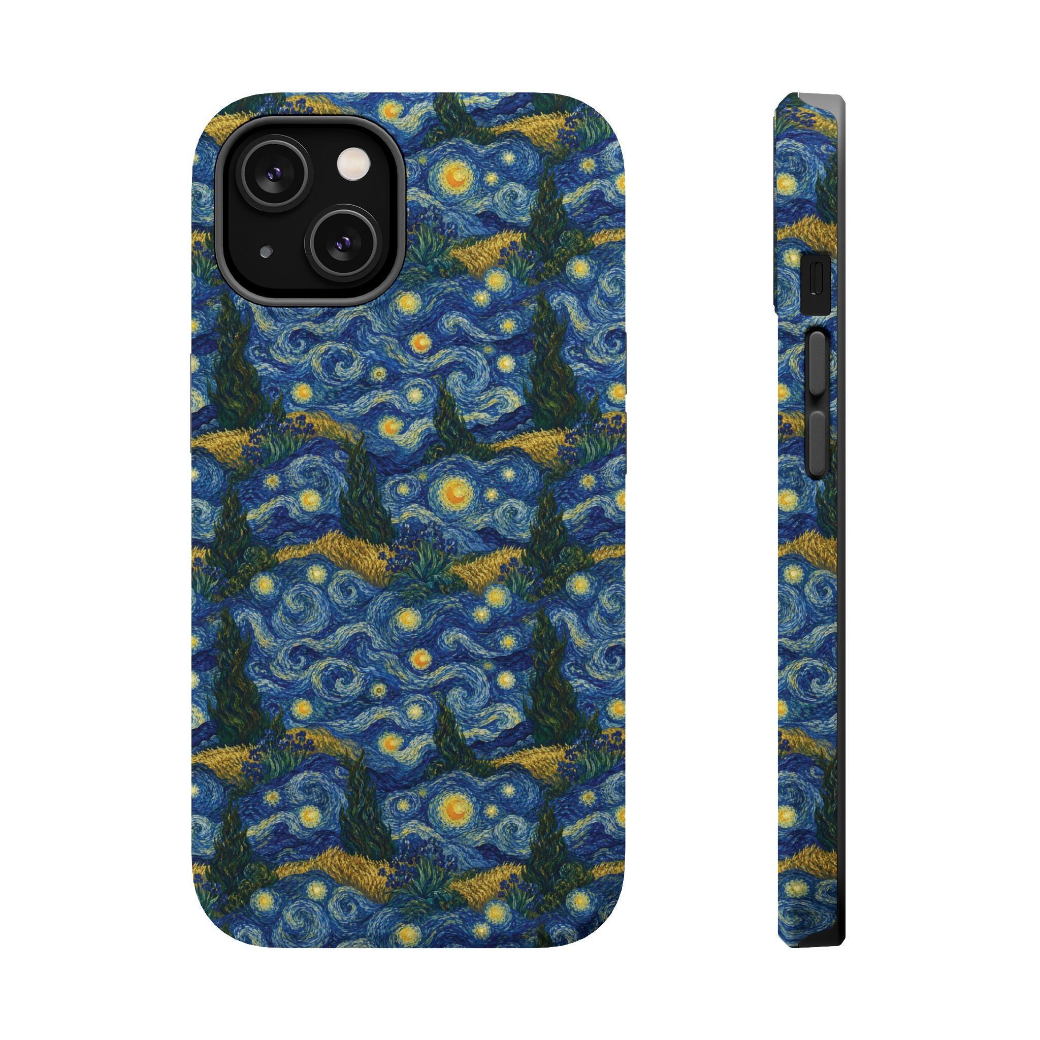 Coque de téléphone magnétique Van Gogh Illusion — Design élégant, résistant aux chocs, pour les amateurs d'art