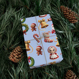 Christmas 3D Illusion Boho Wrapping Paper Stylish Holiday Gift Wrap with Festive Design | Premium Quality, Easy to Cut & Fold | Perfect for Christmas Presents - MRSBYVALLE