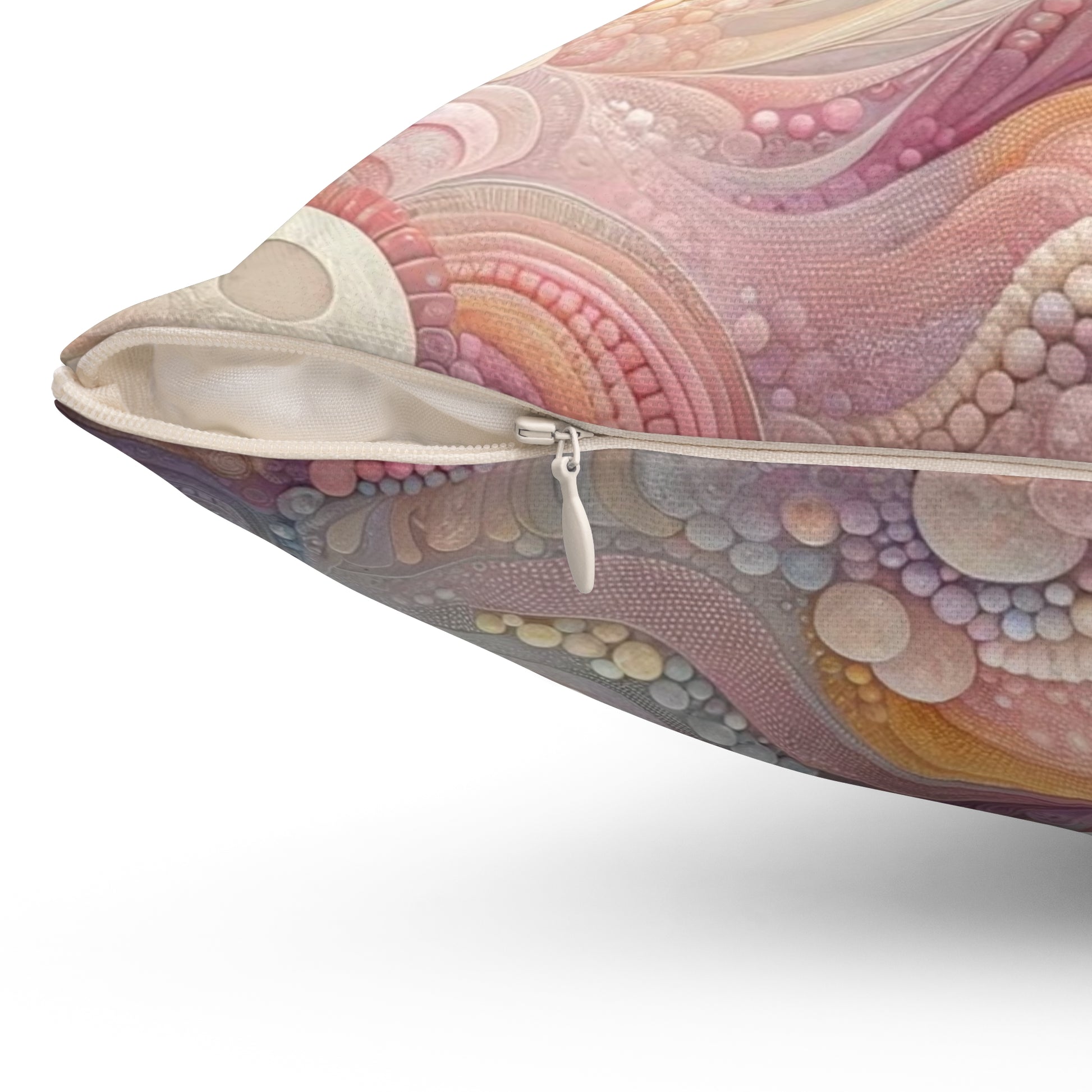 Pink Abstract Nautical Decorative Pillow Home Accents Mother's Day Gift Luxurious Home Living Room Comfort for Bedroom or Housewarming Gift New House, Bridal Shower Gift.
