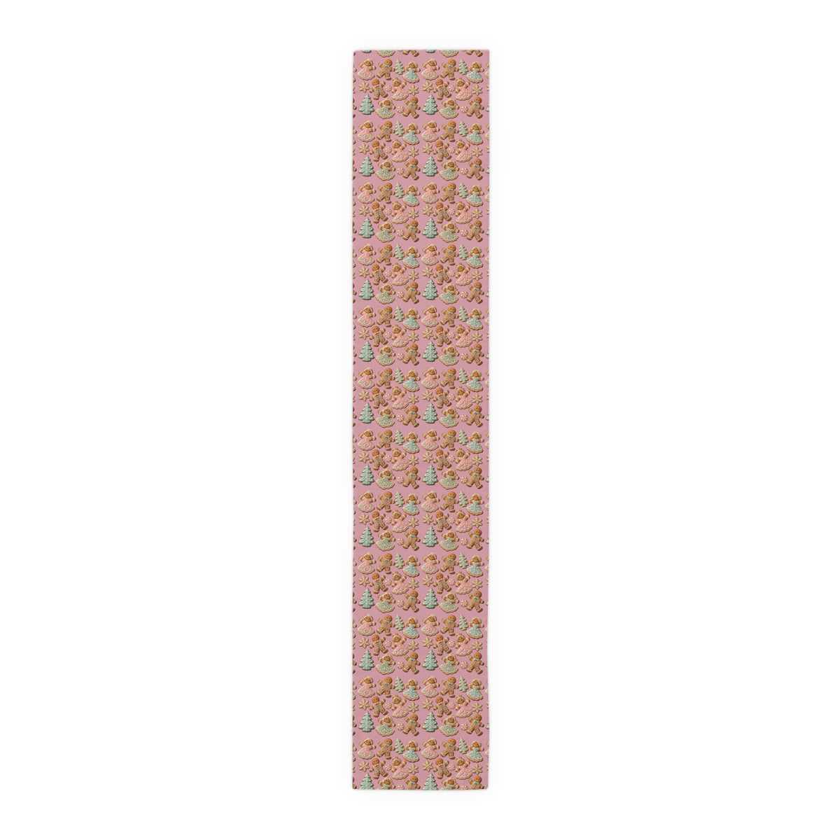 Gingerbread Cookies Holiday Table Runner