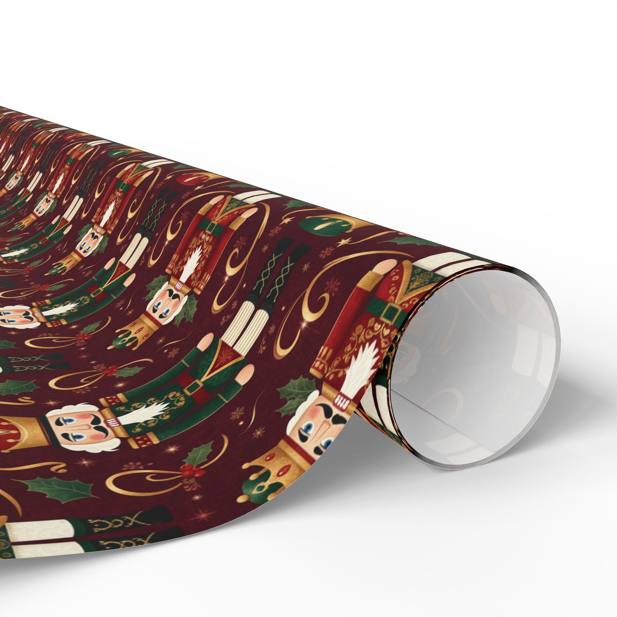 Papiers cadeaux de Noël Casse-Noisette, Papier cadeau de Noël, Papier cadeau de fêtes élégant, Papier cadeau Casse-Noisette, Papier cadeau festif, Papier cadeau de saison