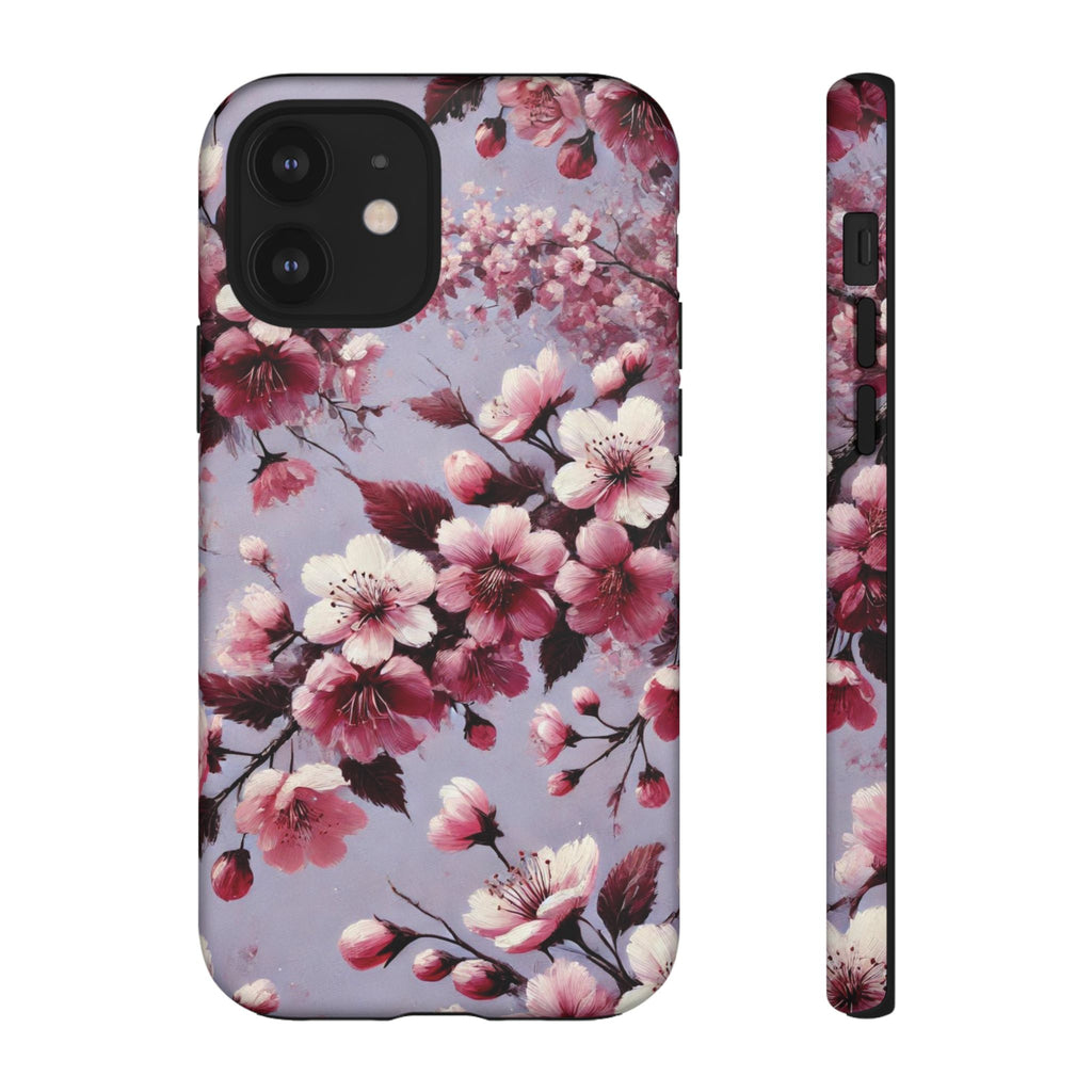 Lavender Floral Fall Phone Case for iPhone 16 pro15 14 13 12  21 23 Samsung, and Pixel | Stylish Protective Cover Gift for Her Perfect for Floral Lover - MRSBYVALLE
