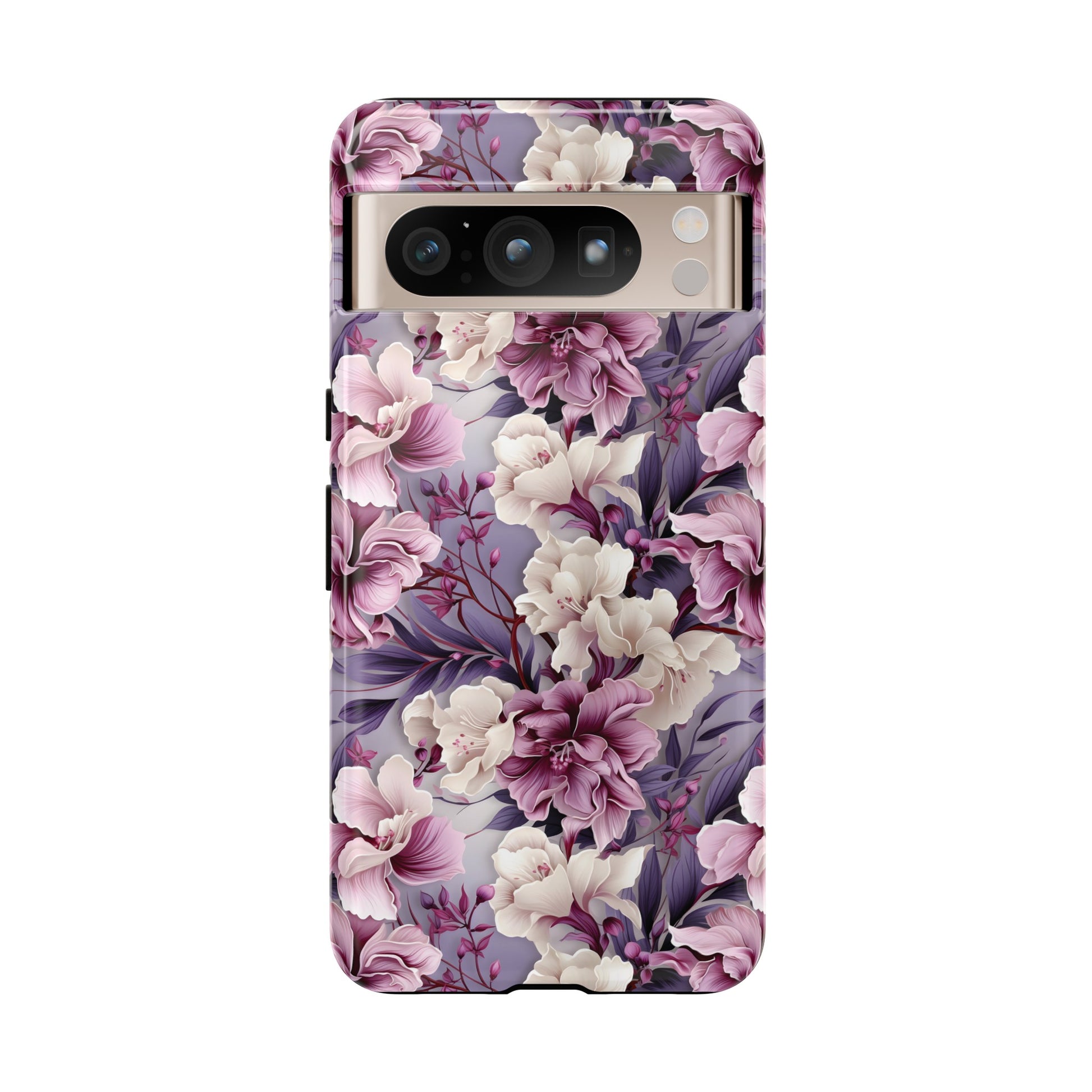 Lavender Flowers Protective Phone Case Gift for Her Phone 15, Samsung iPhone Samsung Gift for Her Case iPhone 15, Samsung