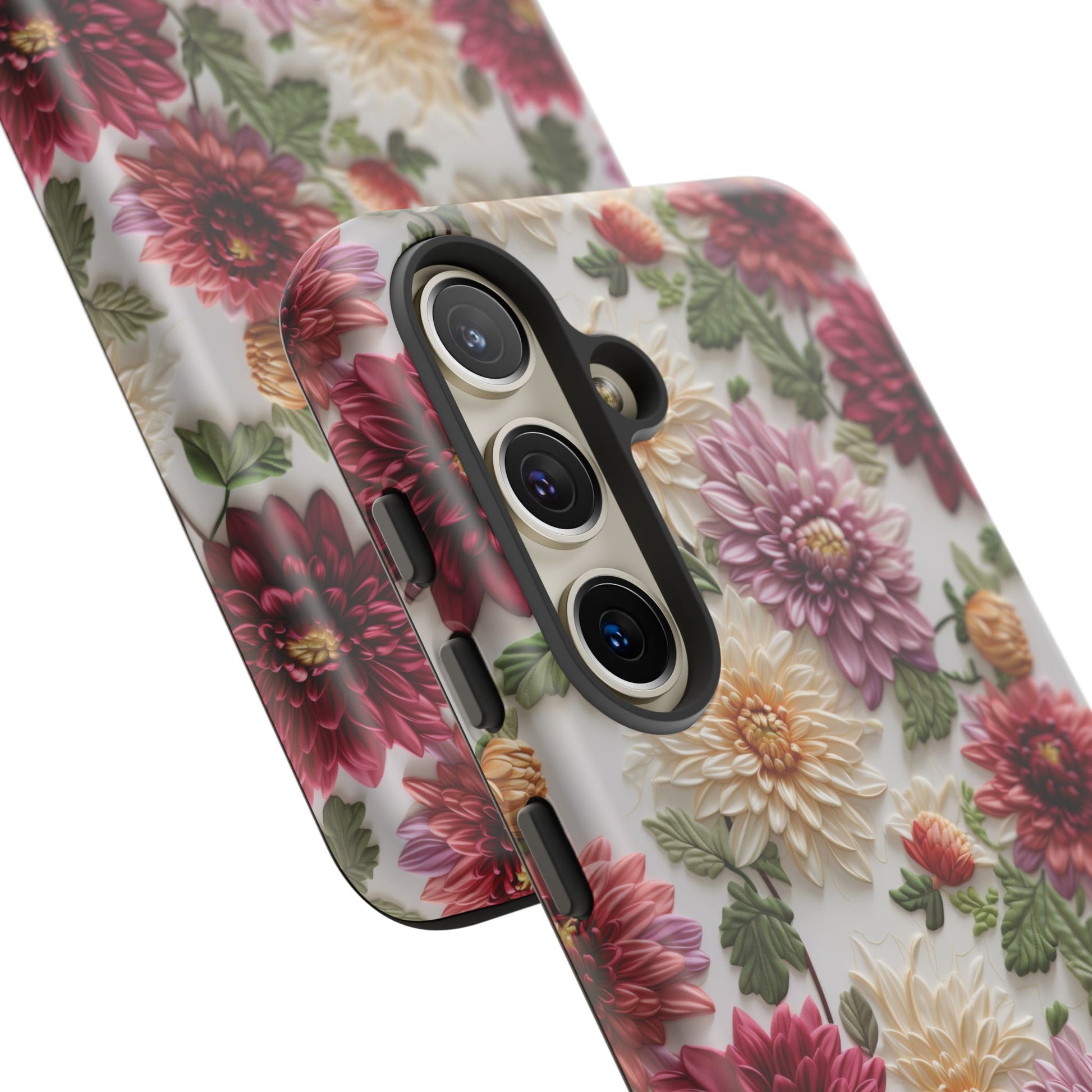 Floral Fall Phone Case for iPhone 16 pro15 14 13 12  21 23 Samsung, and Pixel | Stylish Protective Cover Gift for Her Perfect for Floral Lover