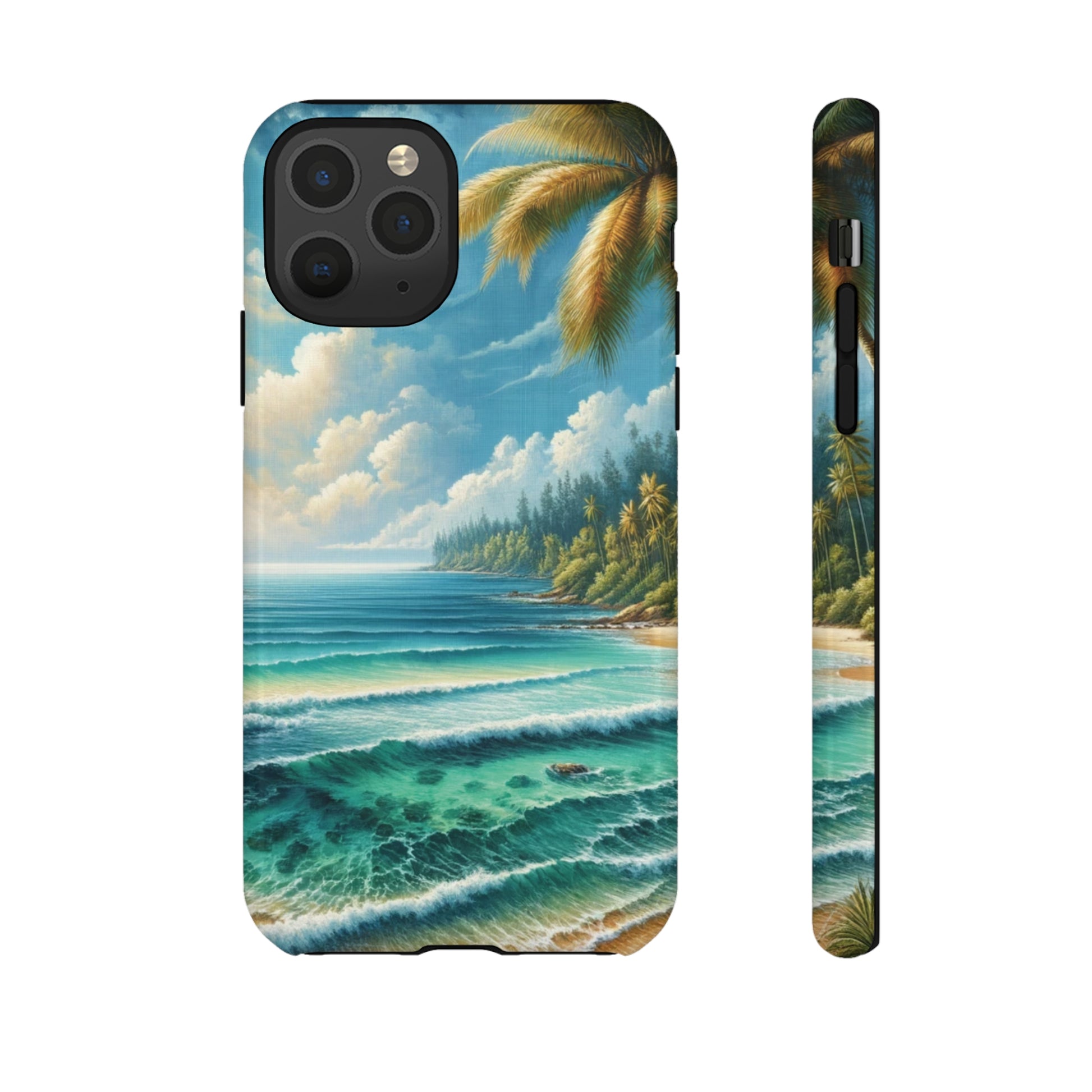 Coastal Serenity Ocean Beach View Protective Phone Case Gift for Her Phone 15, Samsung iPhone Samsung Gift for Her Case iPhone 15, Samsung iPhone Samsung Accessory Gift for Her.