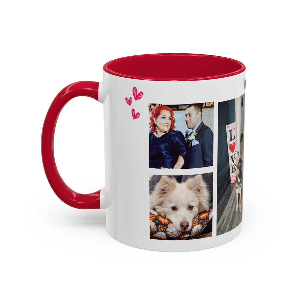Personalized Photo Collage Coffee Mug, Custom Image Gift for Mom, Mother's Day Present, Colorful 15oz Cup, Birthday Mug, Custom Picture Mug Perfect Giift