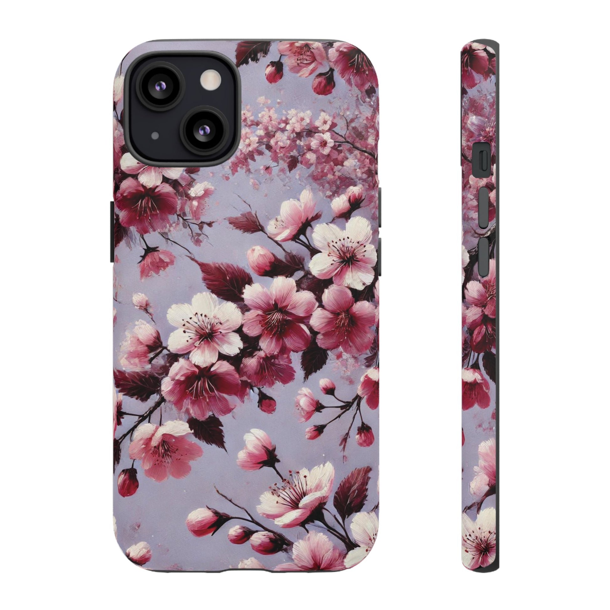 Lavender Floral Fall Phone Case for iPhone 16 pro15 14 13 12  21 23 Samsung, and Pixel | Stylish Protective Cover Gift for Her Perfect for Floral Lover