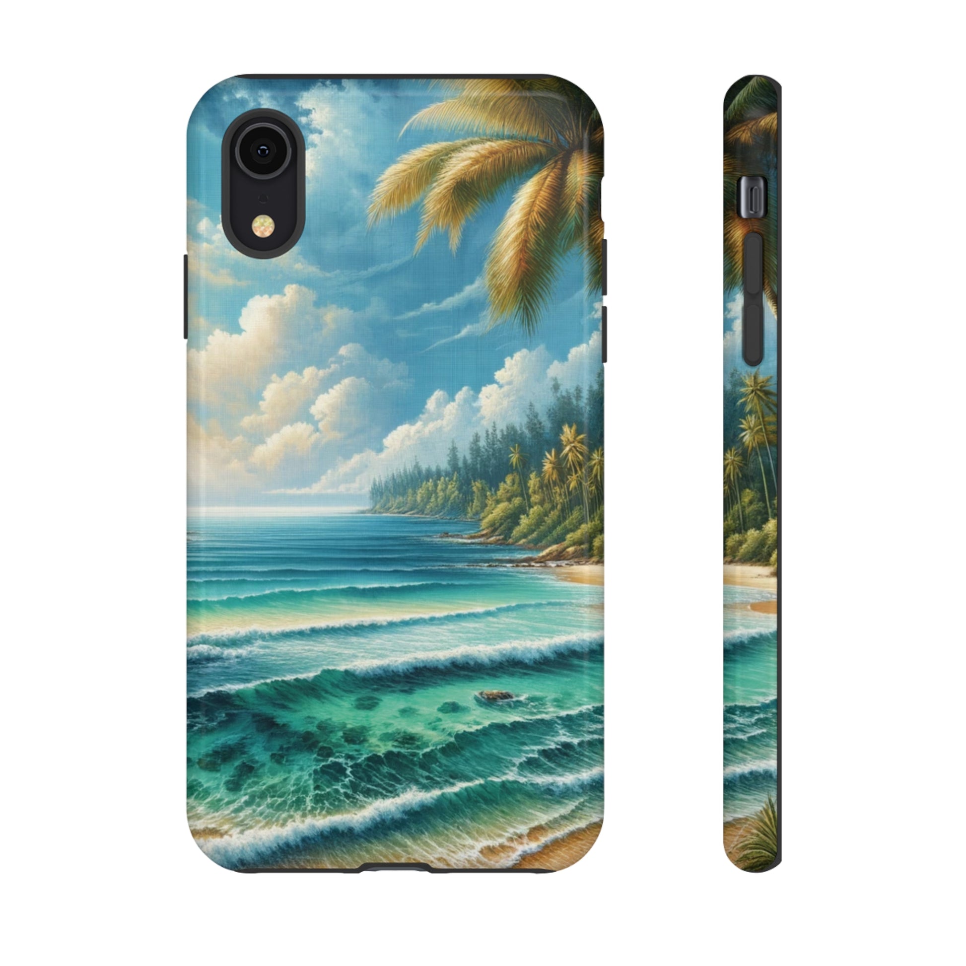 Coastal Serenity Ocean Beach View Protective Phone Case Gift for Her Phone 15, Samsung iPhone Samsung Gift for Her Case iPhone 15, Samsung iPhone Samsung Accessory Gift for Her.
