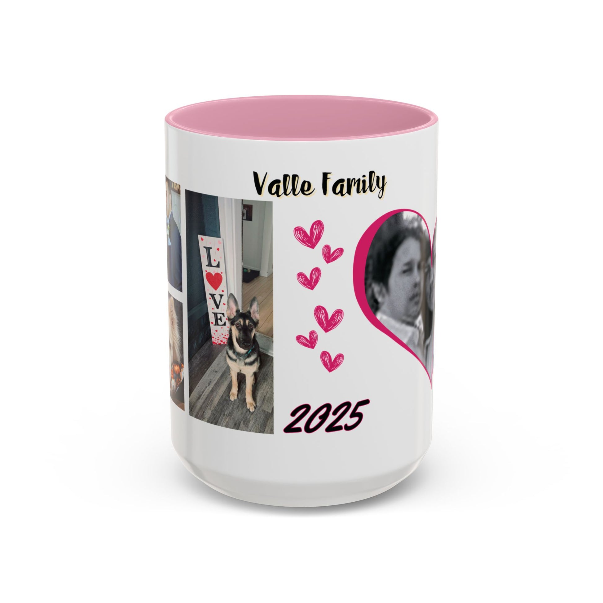 Personalized Photo Collage Coffee Mug, Custom Image Gift for Mom, Mother's Day Present, Colorful 15oz Cup, Birthday Mug, Custom Picture Mug Perfect Giift