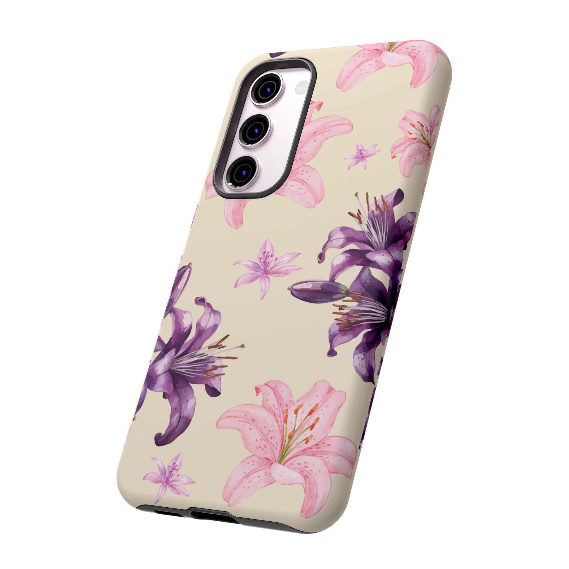 Blooming Tiger Lily Phone Case - Compatible with iPhone, Samsung, and Pixel | Stylish Protective Cover Gift for Her Perfect for Floral Lover
