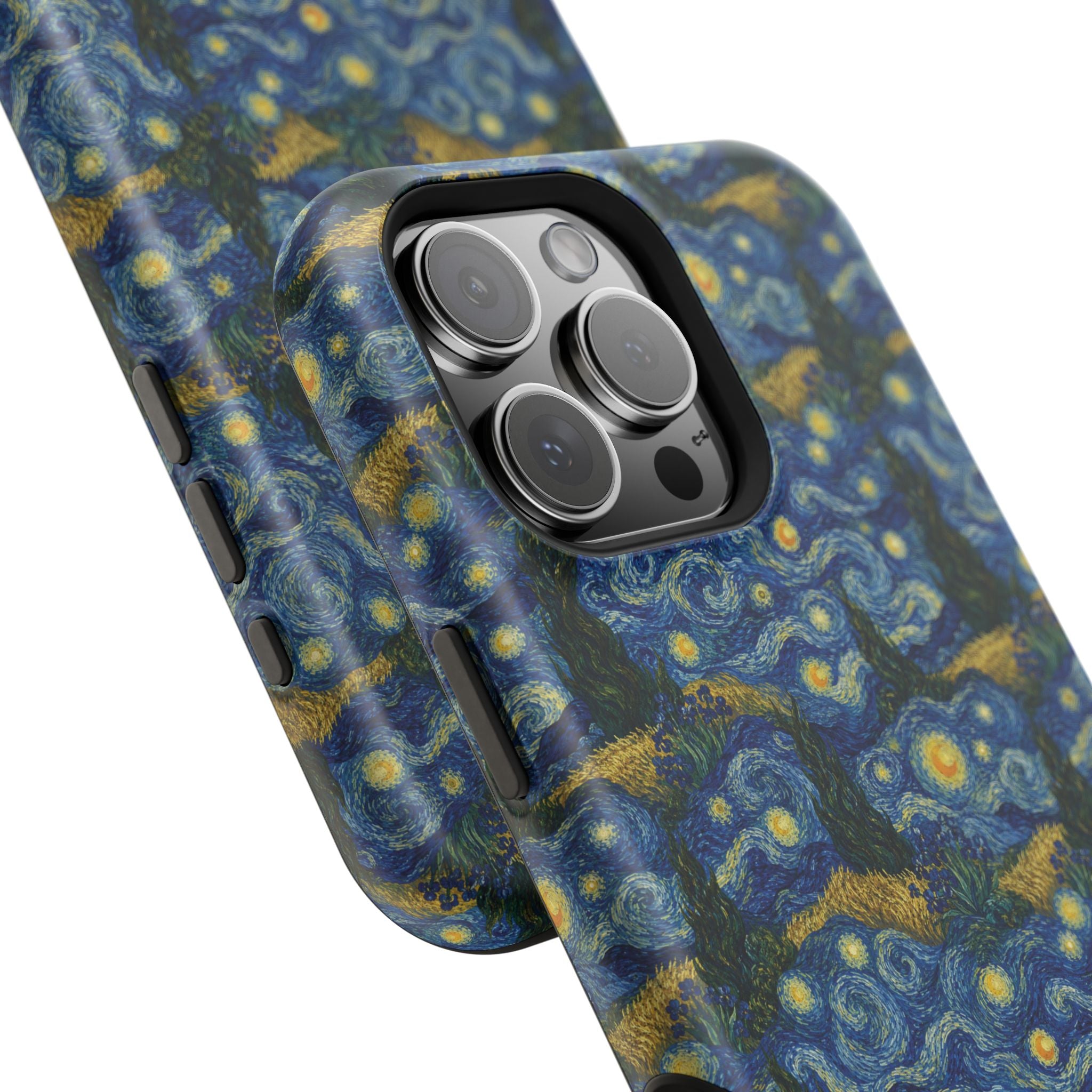 Van Gogh Illusion Magnetic Phone Case — Elegant Impact‑Resistant Art Lover Design